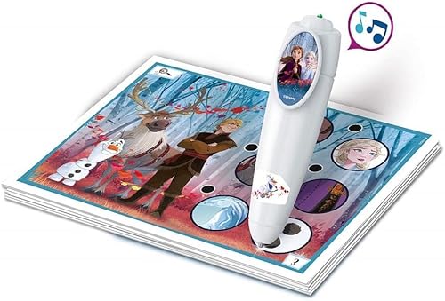 Miniatura 3 de Clementoni - 16237 - Sapientino Basic Pen - Disney Frozen 2 - Juego de preguntas con bolígrafo interactivo, juego educativo de 3 años, hablando