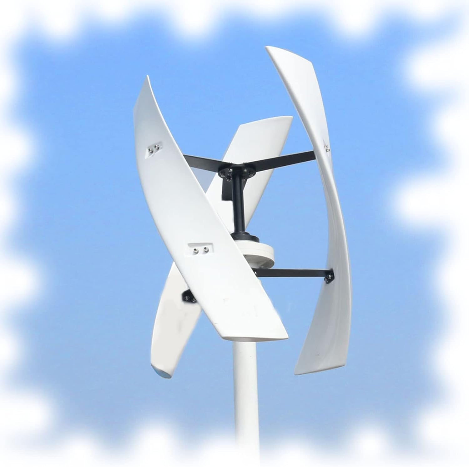 Ecoodisk Home Windmill Low Speed Wind Vertical Turbine Generator Kit