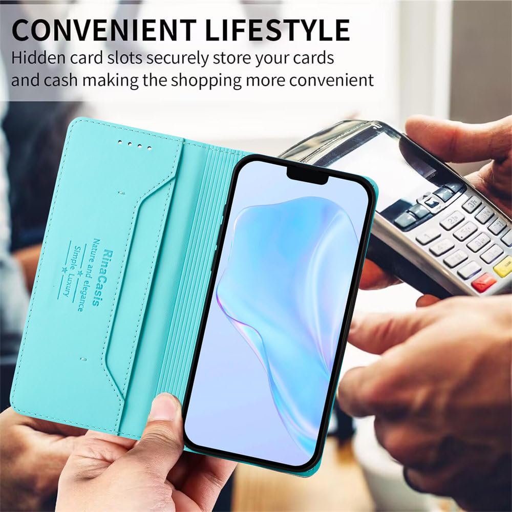Custodia Blackview Shark 8 A Portafoglio Viola - MOJIA Cover In Pelle Con Farfalla 3D, Chiusura Magnetica, Slot Per Carte E Supporto - Protettiva E Sottile - 4