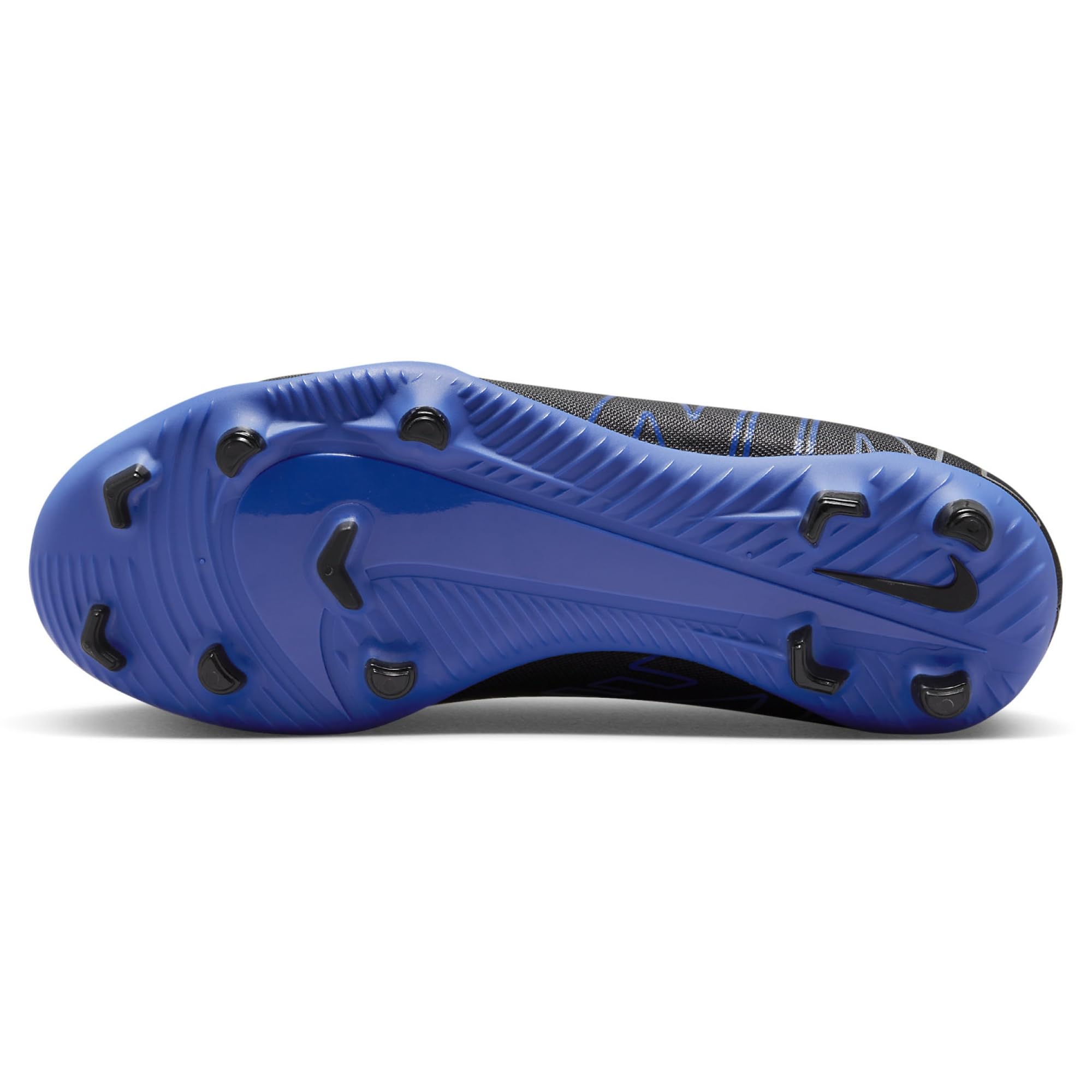 Nike Nike Jr Mercurial Vapor 15 Club Black/Chrome-Hyper Royal Chaussure de footballMixte Enfant