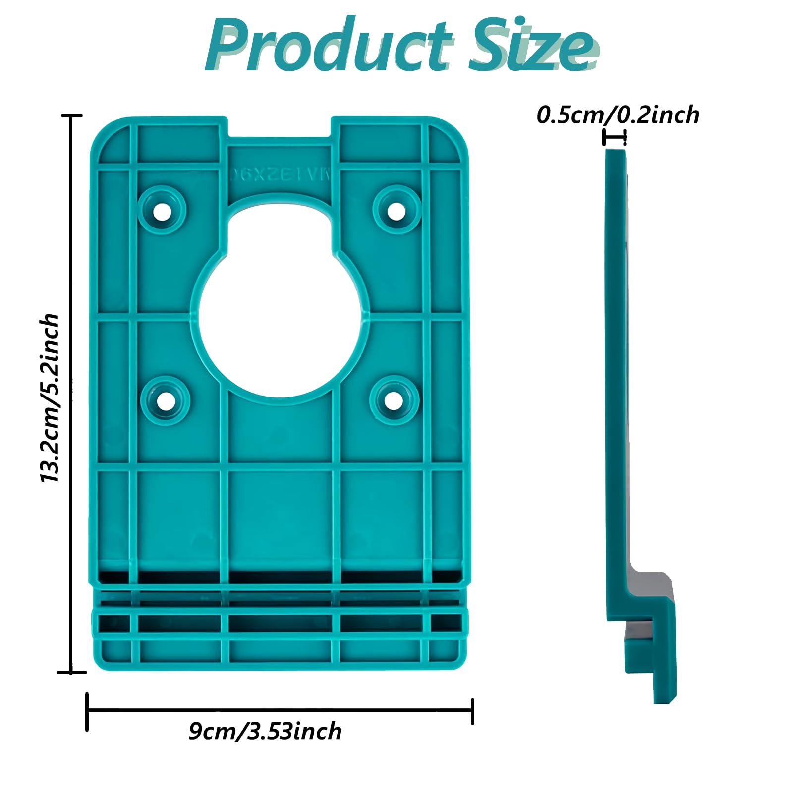 Router Guide Rail Adapter Compatible with Makita Trimmer RT0701C XTR01Z DRT50 RT0700C - Image 2