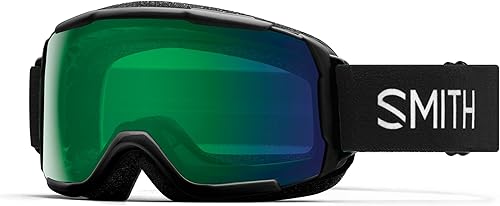 SMITH Gafas de nieve Youth Grom - Negro Espejo verde diario ChromaPop