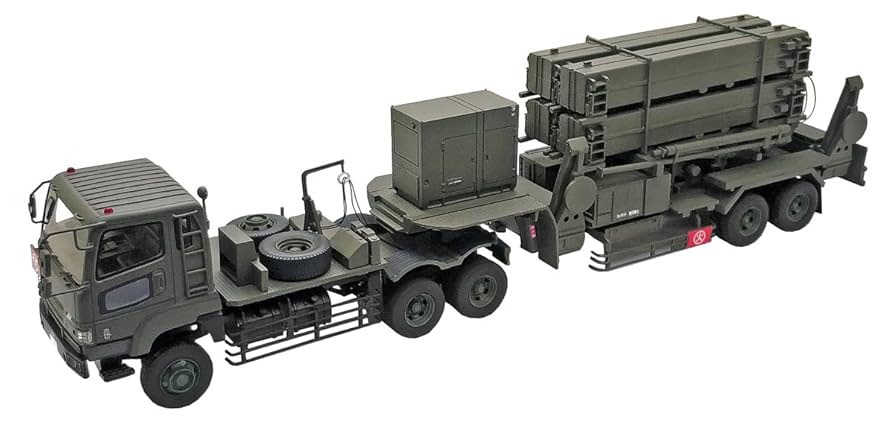 モノクローム JG08A 1/43 ペトリオット PAC-3 航空自衛隊 その1 Amazon | MONOCHROME 1/43 地対空誘導弾ペトリオット (PAC-3