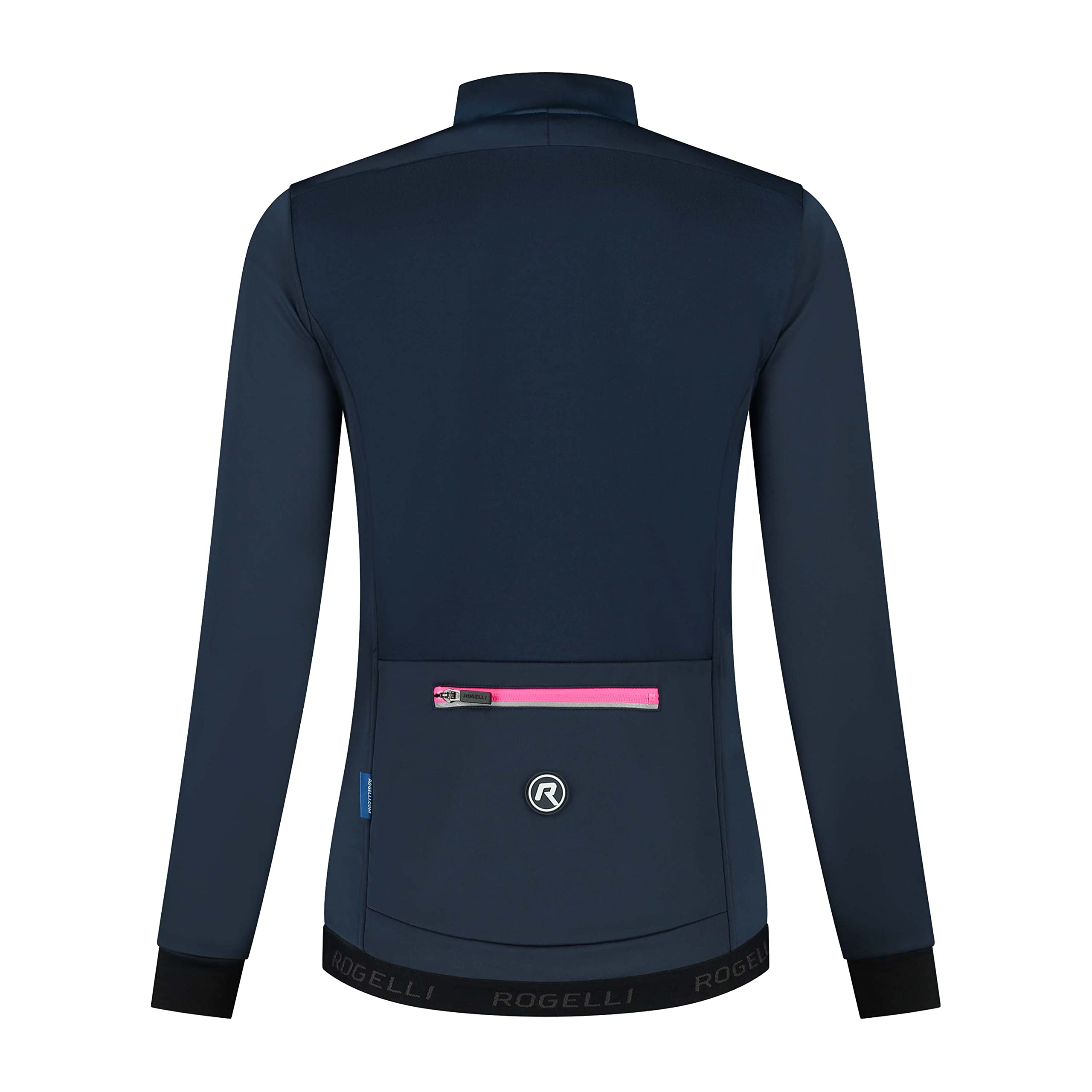 Rogelli Pesara Veste Velo Hiver Femme, Bleu/Rose, Taille M
