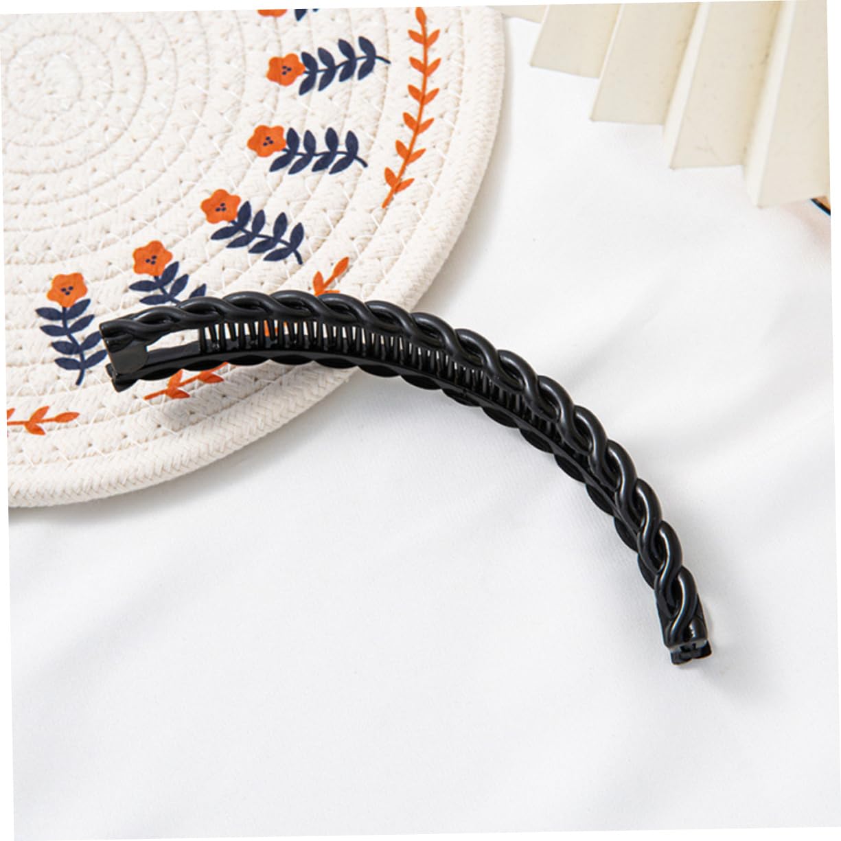 PLAFOPE Mollette per Chioma Donna in Plastico 12 Pezzi, Accessori Chioma per Ragazza Semplice Utilizzo e Design Resistente, per Acconciature Diverse