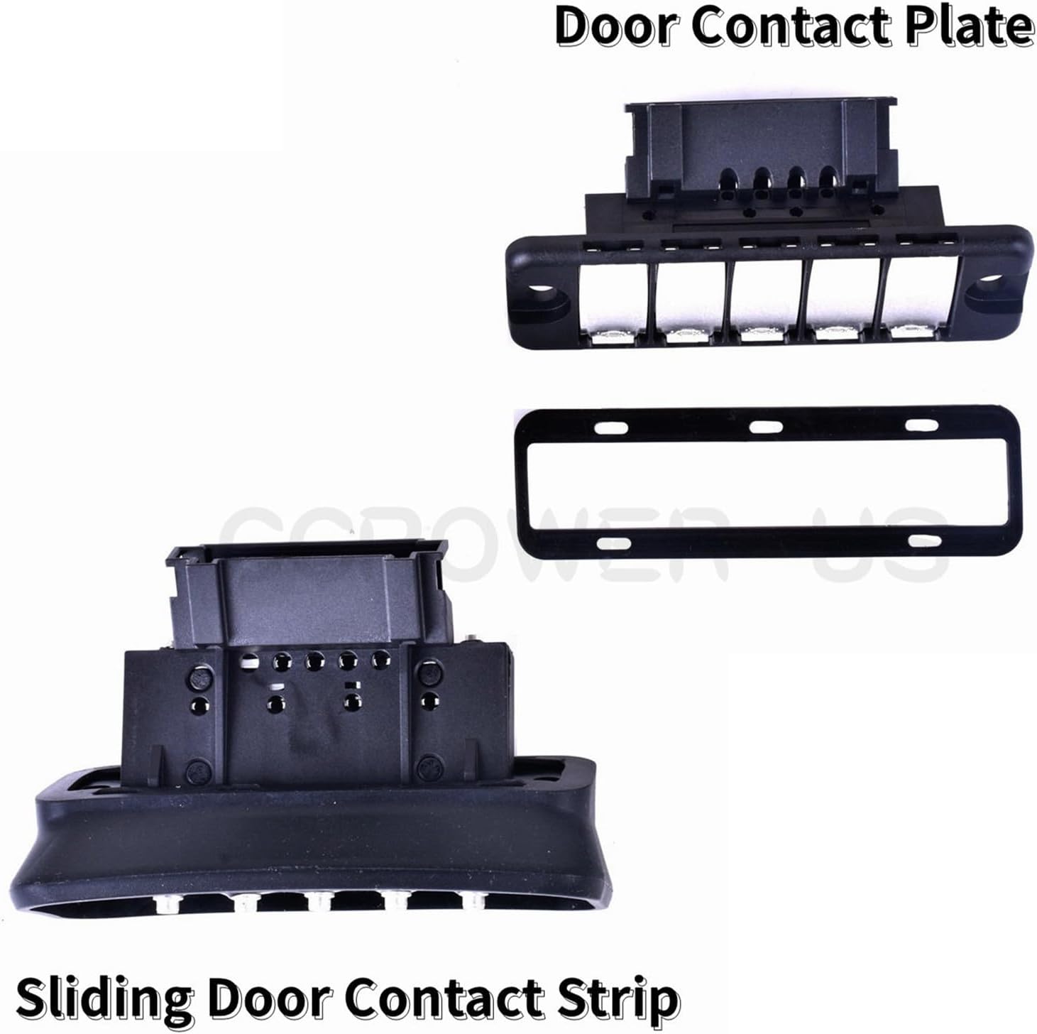​​Sliding Door Contact Strip & Side Loading Door Contact Plate Compatible with Mercedes-Benz Vito Sprinter Viano V-Class W447 W639 V220 V250 V260 2015 2016-2020