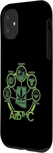 Miniatura 2 de Funda para iPhone 11 AZ6thC - Arizona, marihuana 420 de marihuana de cannabis