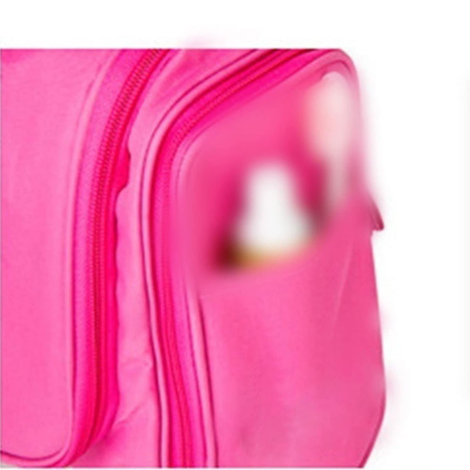 JINGYAN Borse da toilette Portable Women Cosmetics Waterproof Bags Zipper Storage Make Up Carry on Travel Makeup Handbag