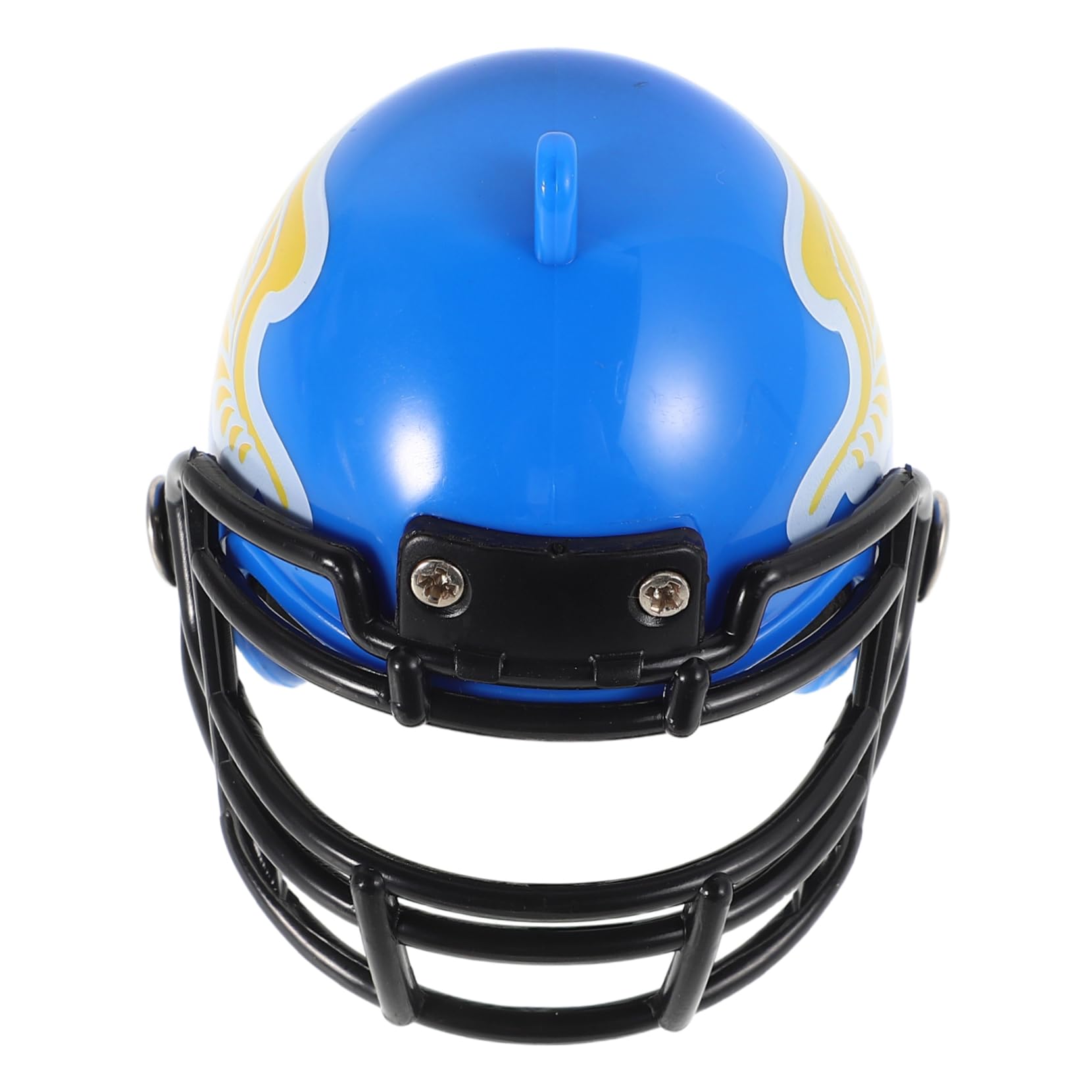 Generic Miniature Hockey Helmet Keychain Realistic Collectible Model for Sports Fans Unique Desk Decor Souvenir for Football Hockey Enthusiasts Detailed Sports Memorabilia