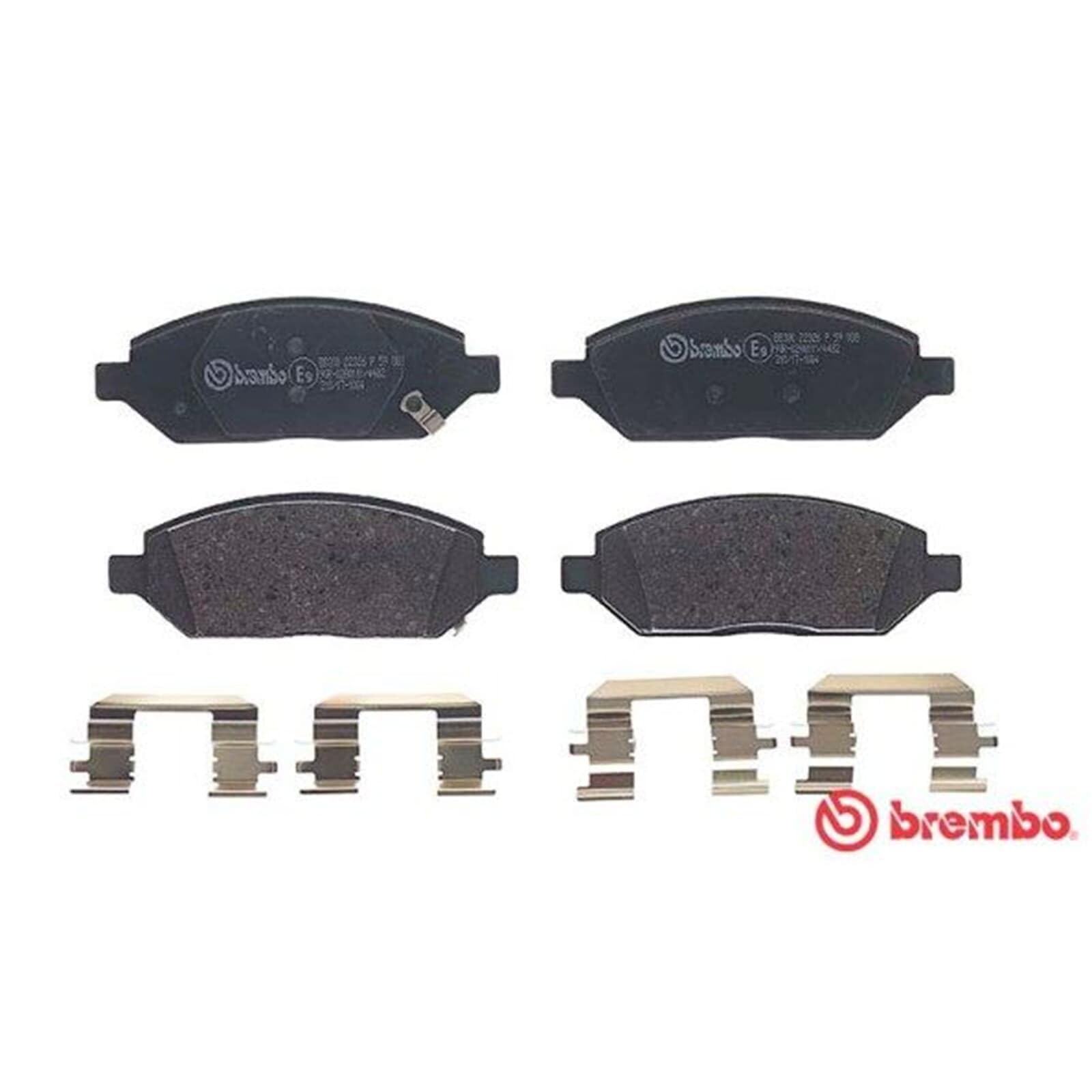 Remblokken set P 68 048 Brembo voor o.a. RENAULT | - Remblokken