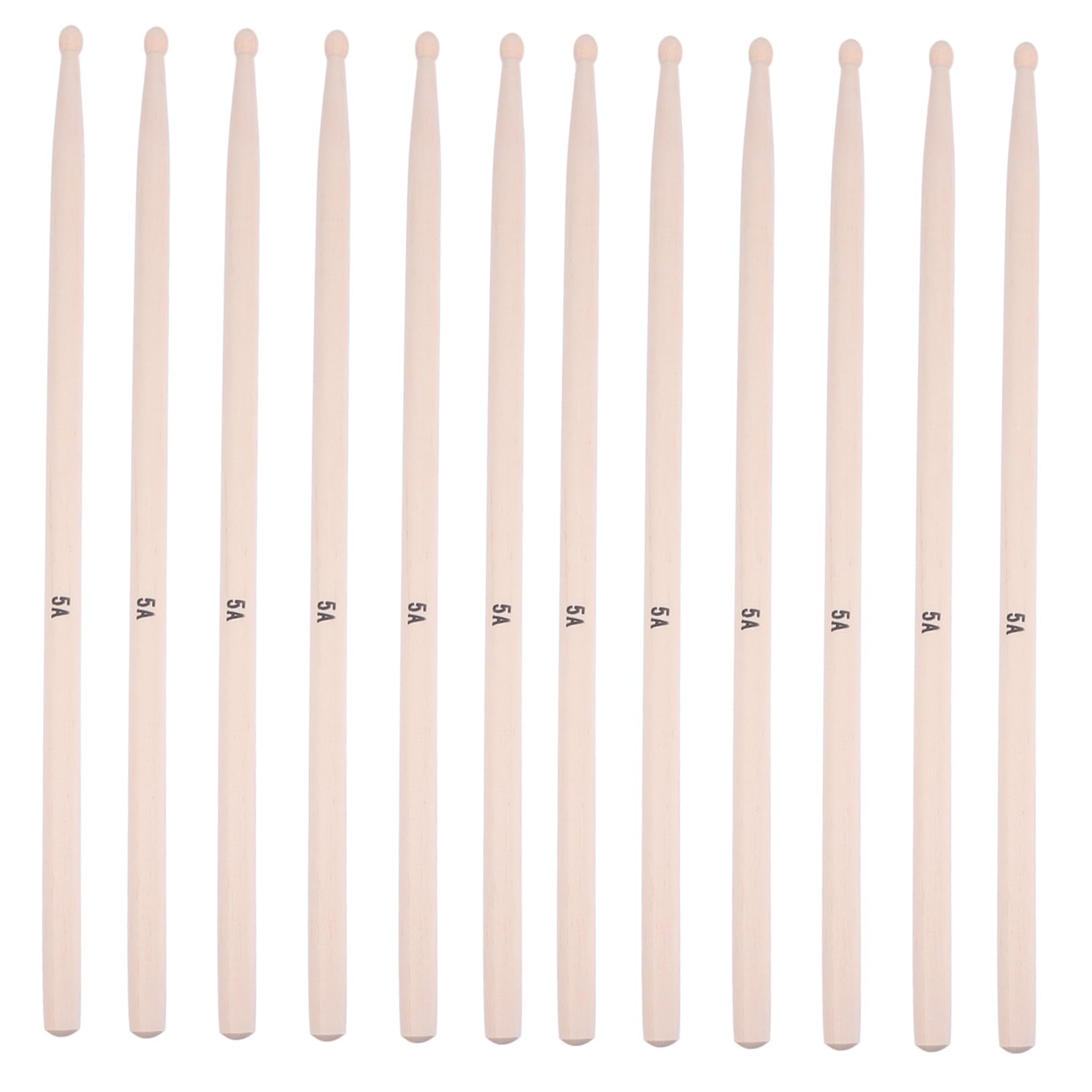 20 Stück Teiliges Ahornholz Drumsticks mit Glatter Oberfläche und Komfortablem Griff Professionelle Schlagzeugstöcke für Musiker Anfänger und Drum Liebhaber Langlebig und