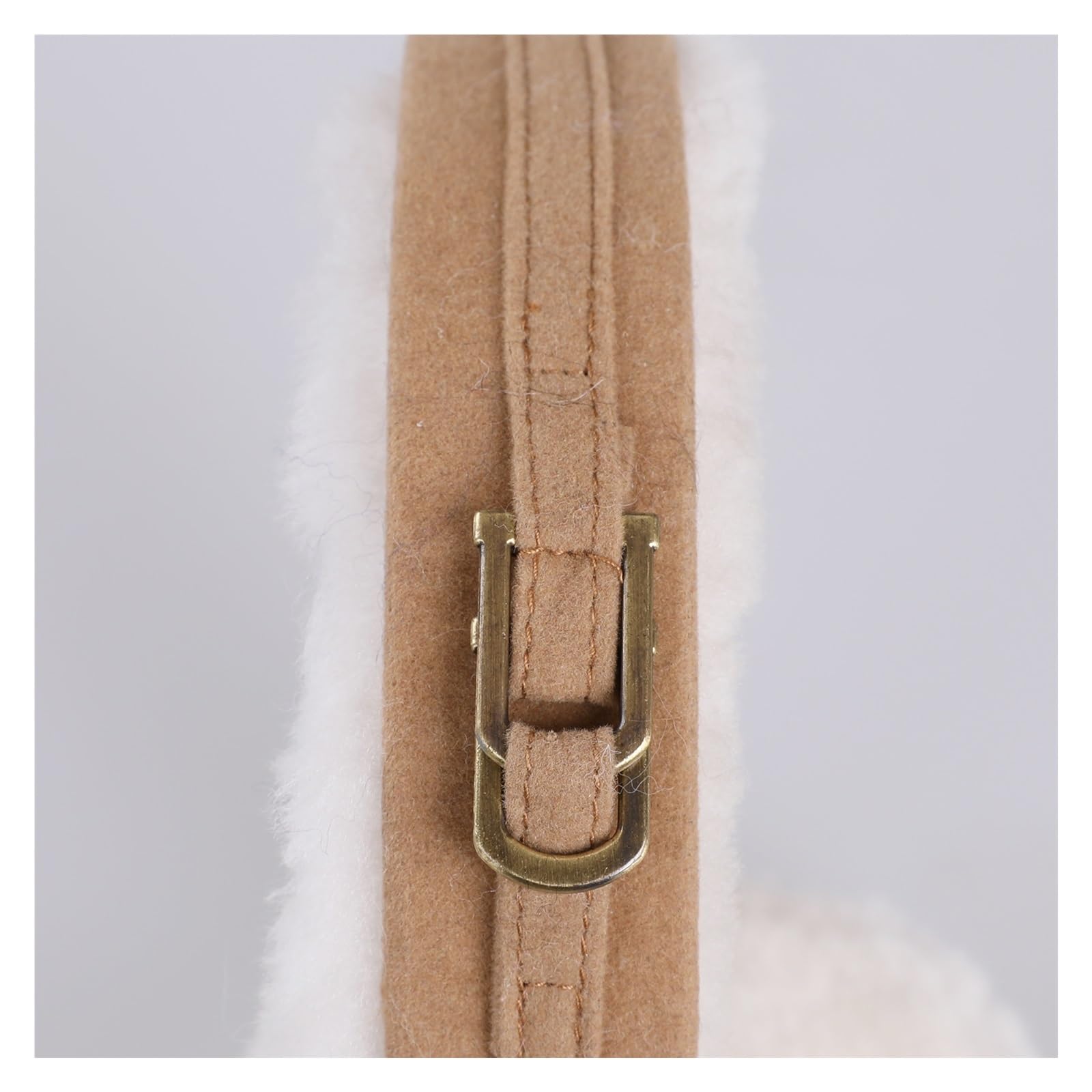 Orejeras unisex de lana de invierno para hombres y mujeres, lindas orejeras plegables esponjosas suaves y acogedoras para exteriores