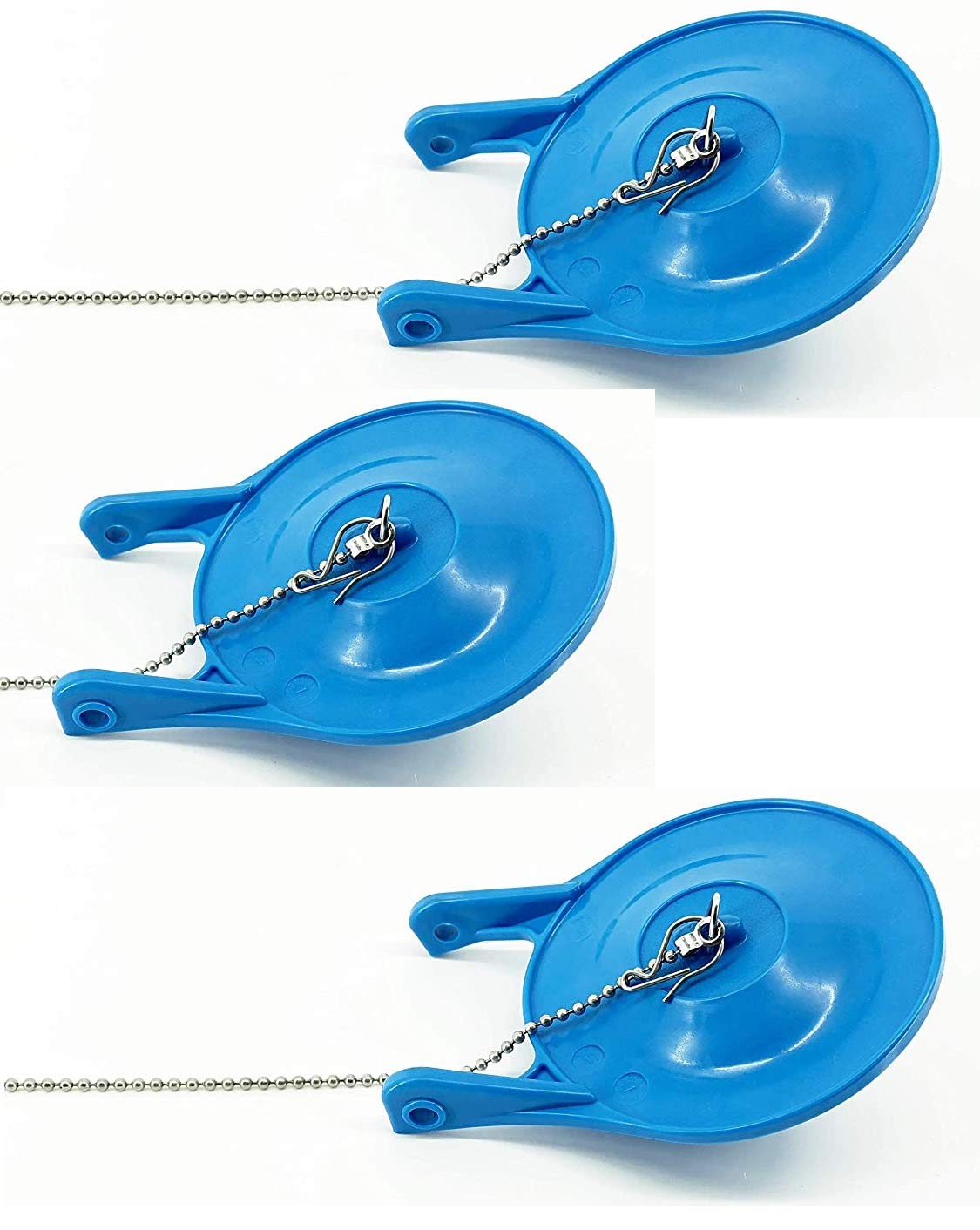 3 Pack - Lowe's AquaSource Original/OEM Flapper for 1.28gpf models (including Henshaw, Colby, 98923, 312795, 352027, 395280, and 12293)