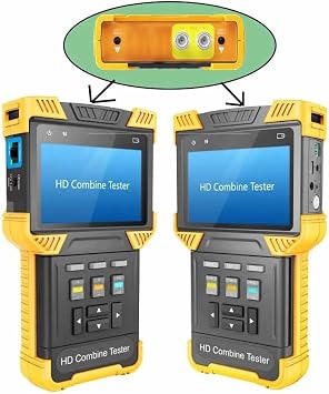 CCTV Tester, DT-T70 4 Inch 4K H265 H264 IP Camera Tester CCTV Monitor PTZ Controller Highly Compatible IPC Test(T70)