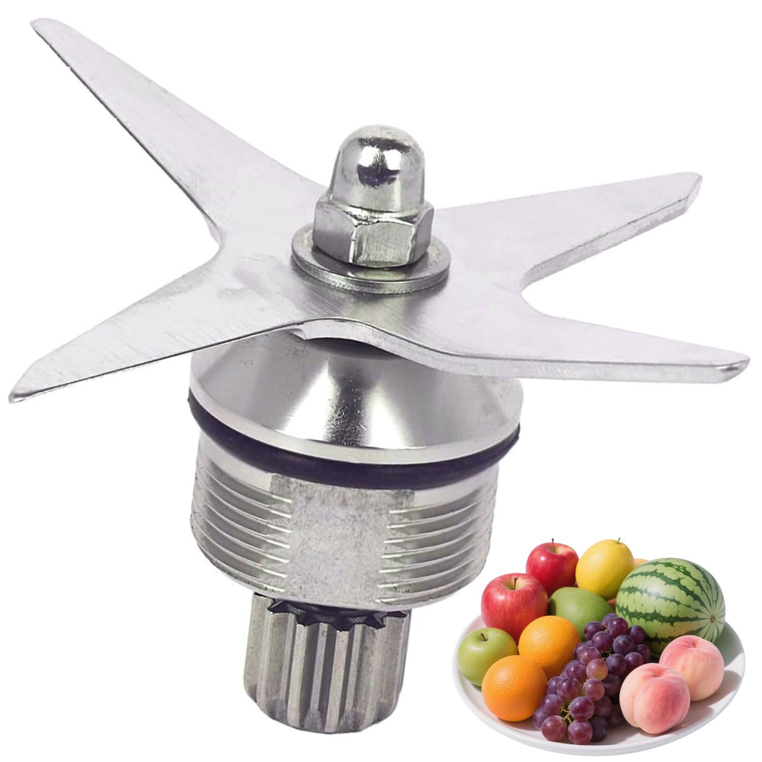 Blender Blade Replacement Part for Vitamix Pro 750 7500 780, Blender Blade Assembly 105733 Compatible with Vitamix A2300 A2500 A3300 A3500 Explorian E310 E320 64oz Profile Containers