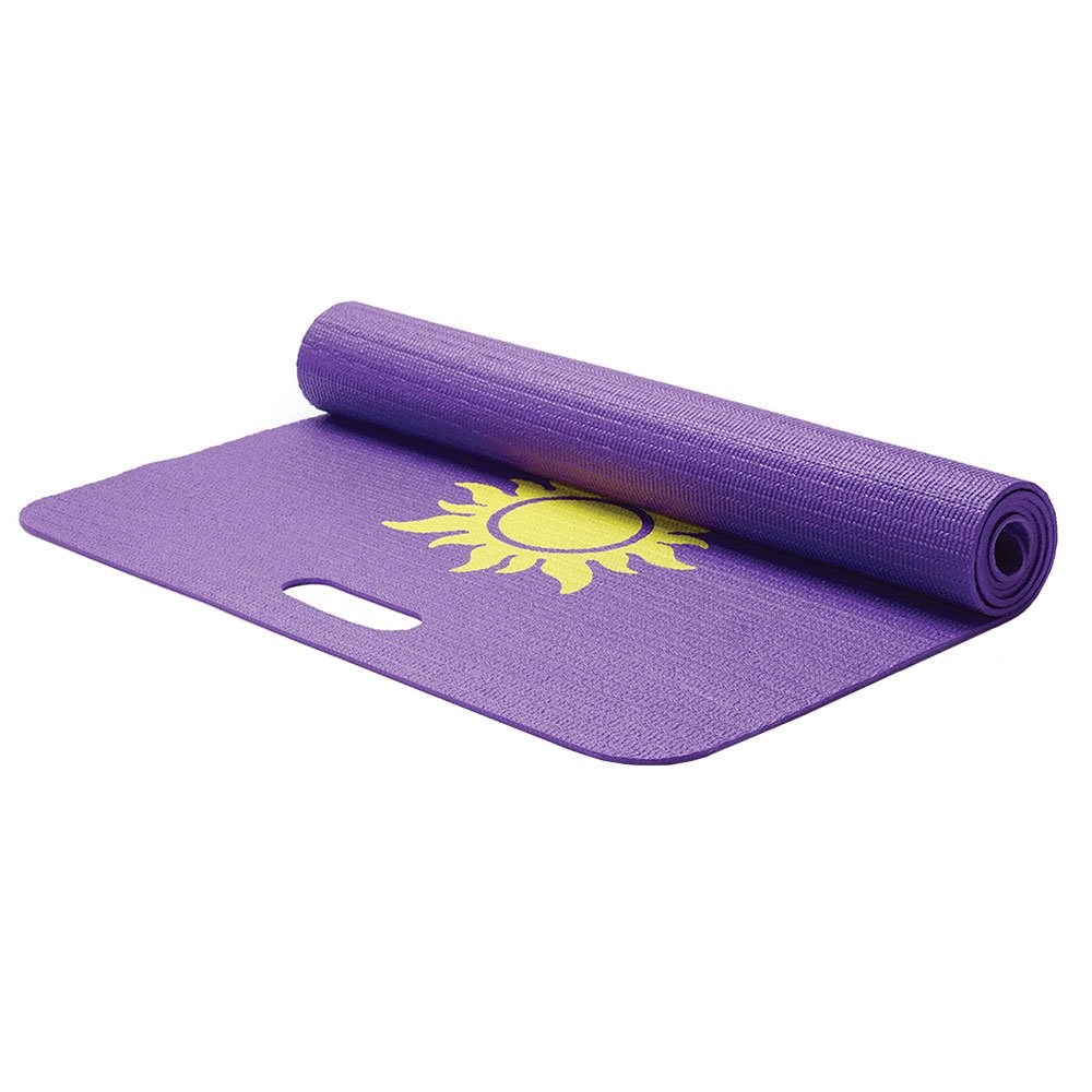 Merrithew Tapis de yoga et d'exercice pour enfants Motif chien Violet 4 mm