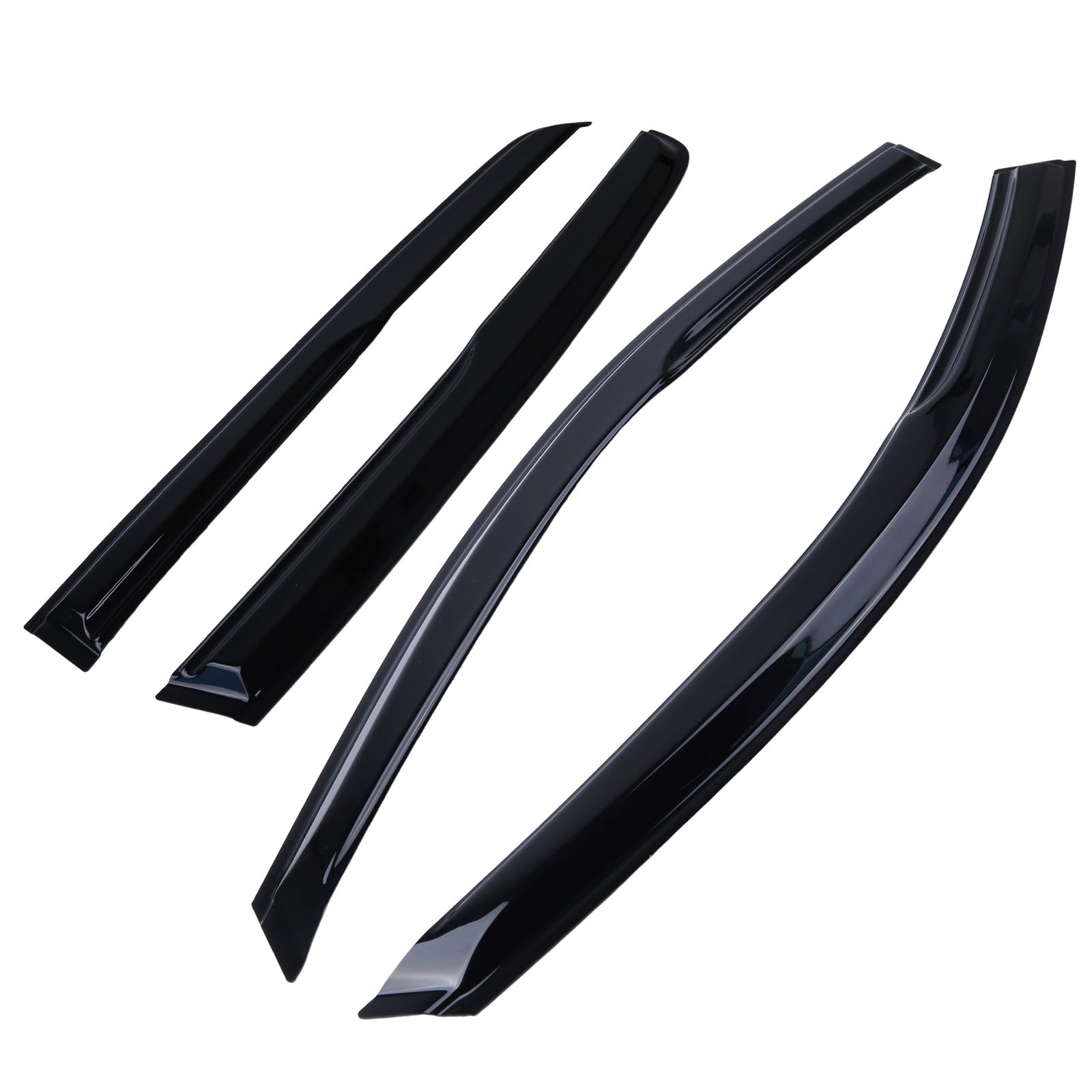 4er-Set Windabweiser Fenster Lüftungsblenden Regenschutz für VW Golf 6 2008-2012 Windabweiser für Fenster Sonnenschutz Windfenster Abweiser Lüftungsblenden