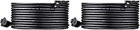 Vista 10 de Yaxa Basics - Cable de extensión de 6 pies, 3 clavijas, extensor de toma de corriente, cable de extensión para interiores, 13 amperios, 125 V