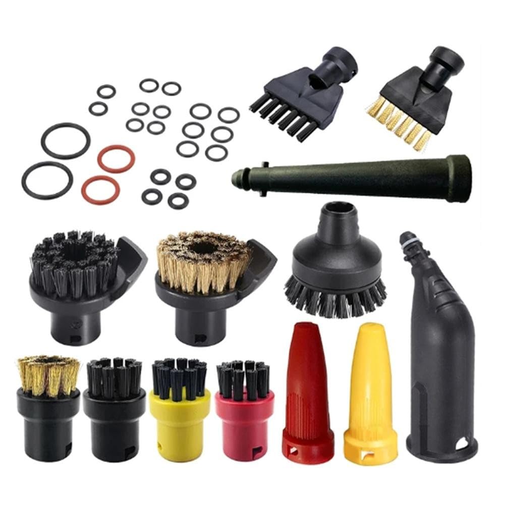 SPORTARC Set di 36 accessori per pulitore a vapore, set di spazzole per ugelli SC1 SC2 SC3 SC4 SC5 SC7 CTK10 CTK20