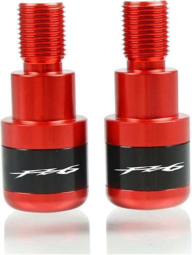 Miniatura 18 de Para Yamaha FZ6/FZ6R/FAZER FZ 6 R 6R FZ6 FZ 6 Motocicleta 7/8" 0.866 in Manillar Extremos Puños Slider Manillar Bar Extremos Tapones (Color: 5)
