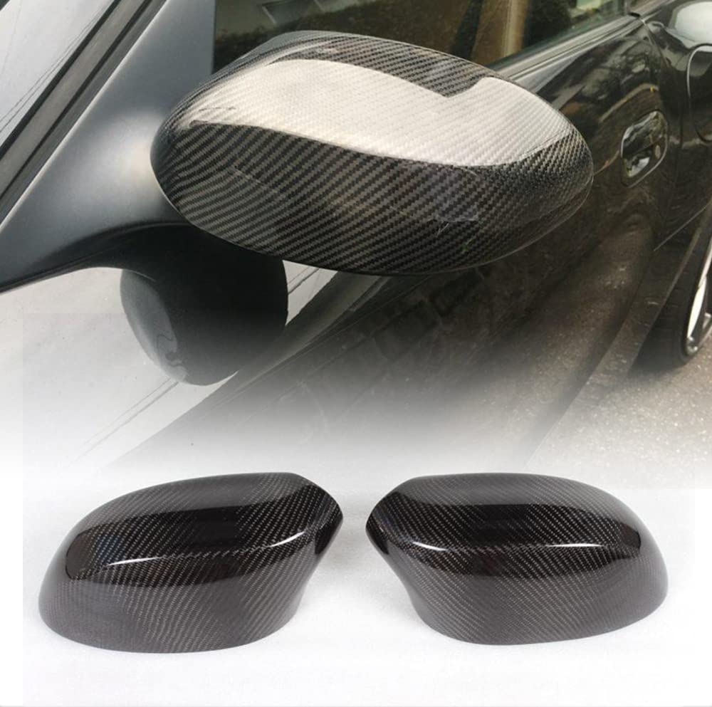 Couvercles de rétroviseurs en fibre de carbone pour BMW Z4 E85 style carbone véritable