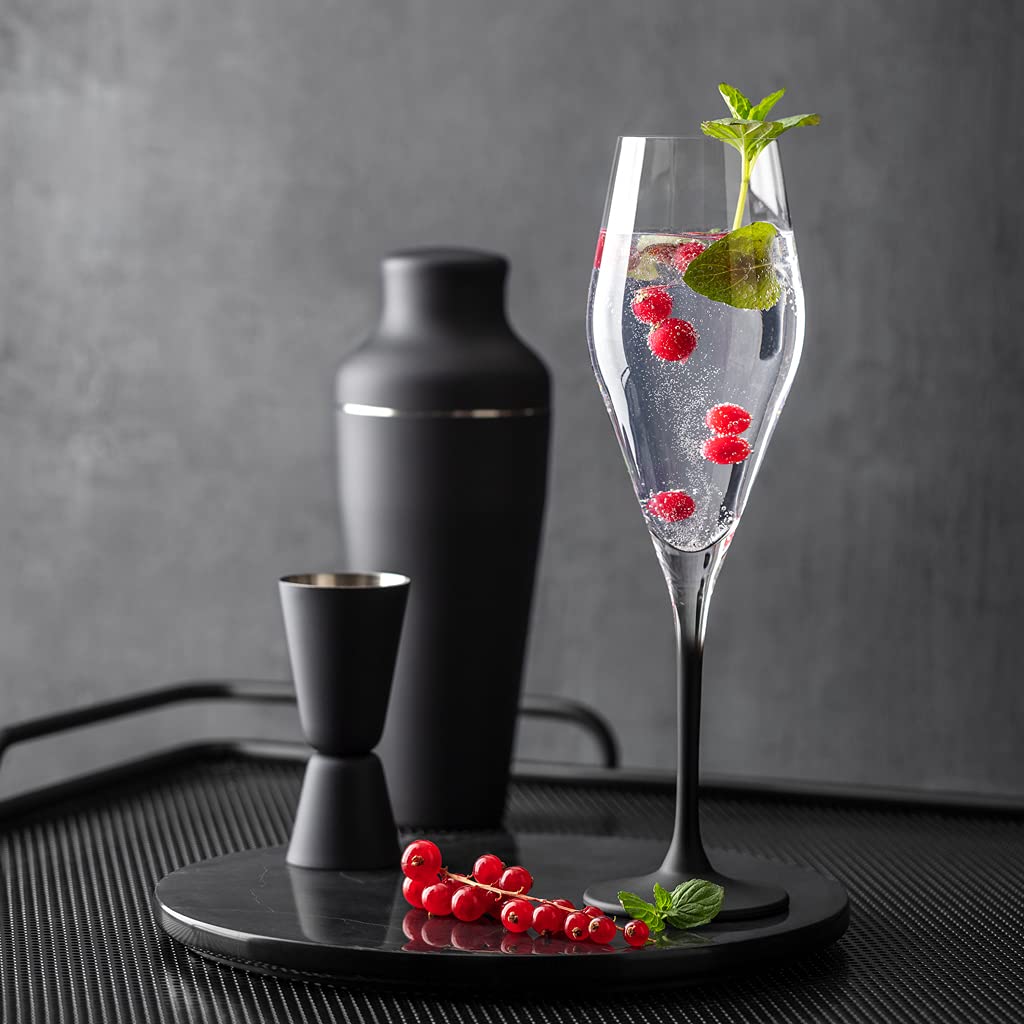Villeroy & Boch Crystal Champagne Flutes - Set of 4 -4