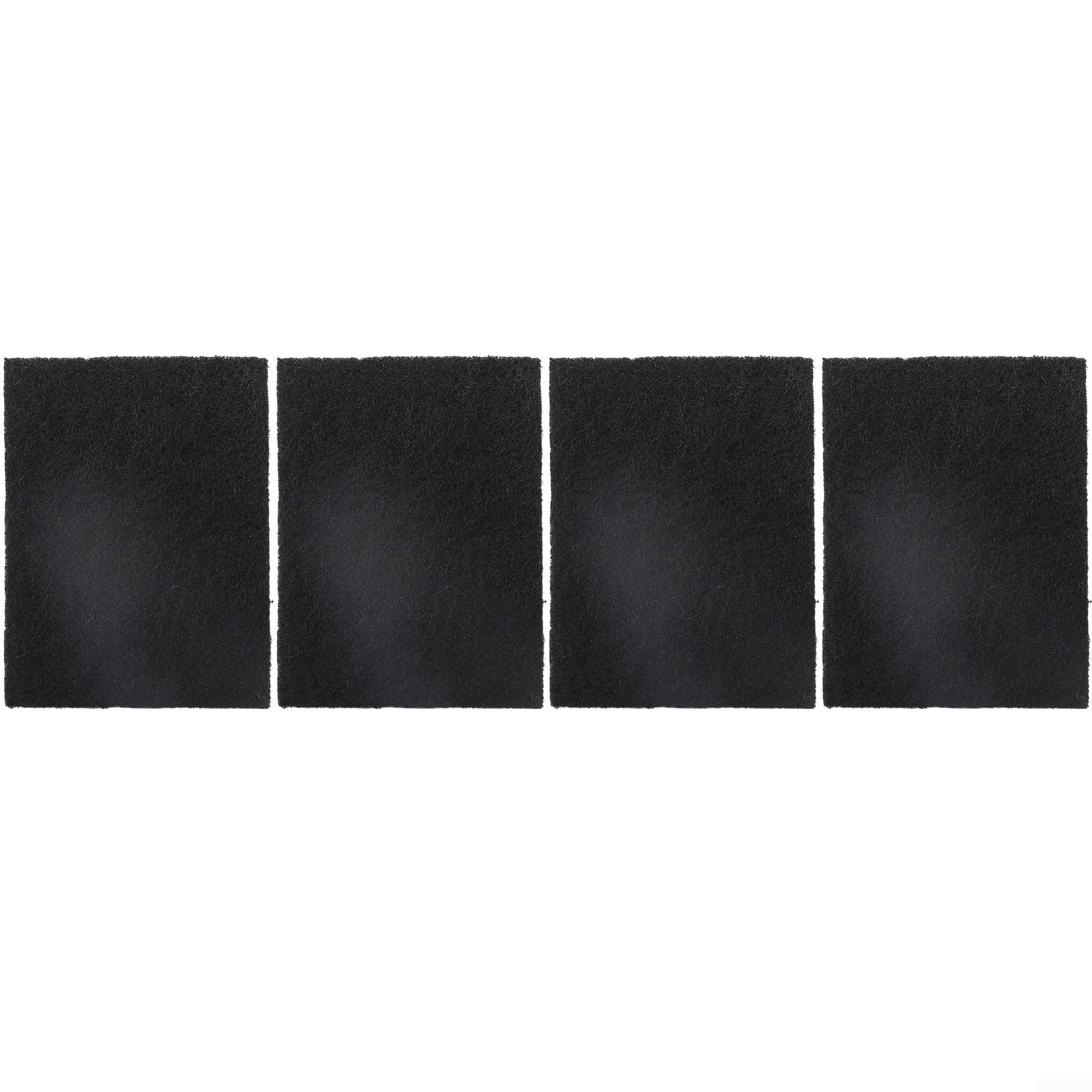 Activated Carbon Filter Mats (9.5 x 7 x 0.5 cm, 4-Pack) for Joseph Compost Bins and Kitchen Waste Containers, Control
