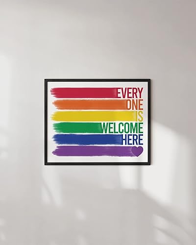 Miniatura 6 de HAUS AND HUES Arte de pared de arco iris, decoración de orgullo gay, póster de arco iris, decoración de pared de arco iris, arte de pared, arte de