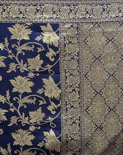 Image of Women's Banarasi Saree Pure Kanjivaram Silk Saree Soft Design Wear Pattu Sarees Cotton With Blouse Piece Kanchipuram for Wedding new ladies sadi