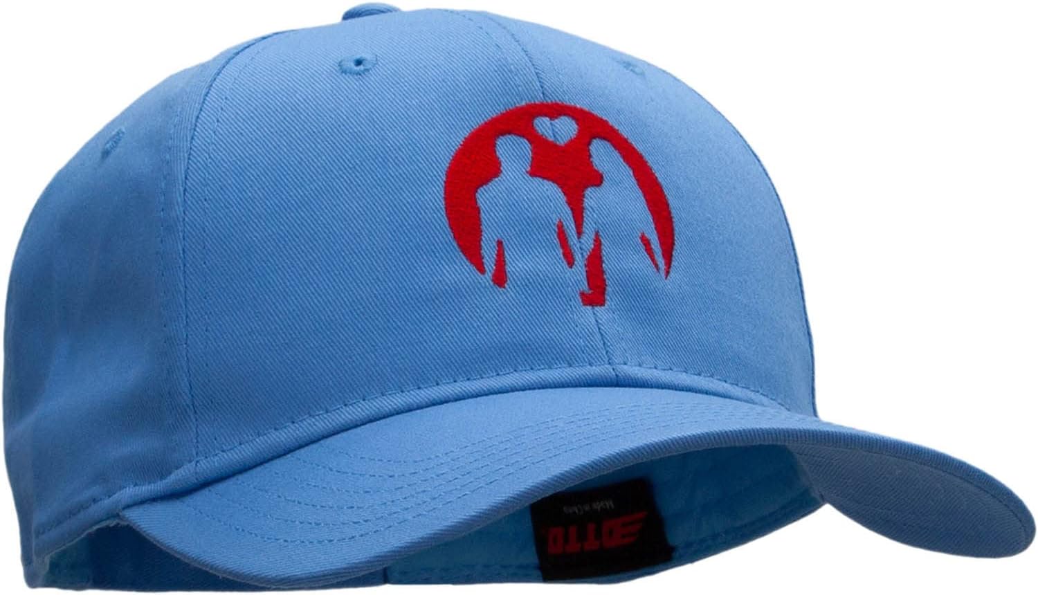 Holding Hands Embroidered Low Profile Cap