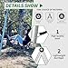 KUAFU 9.6 FT Portable Stand Yoga Swing Stand 551 LBS Aerial Yoga Frame Yoga Sling Inversion Equipment Steel Silvery for Indoor and Outdoor Triangle Structure
