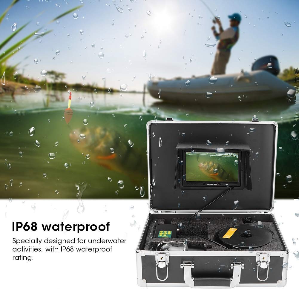 Caméra De Pêche Sous-Marine HD 720p – Écran 4.3", IP68, 6 LED IR, Batterie 5000 MAh, Pour Lac, Glace Et Bateau