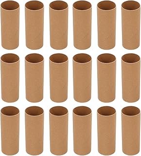 トイレットペーパーの芯 クラフト ロール 20 個 クラフト段ボール紙管 男の子と女の子のクリエイティブな工芸品に