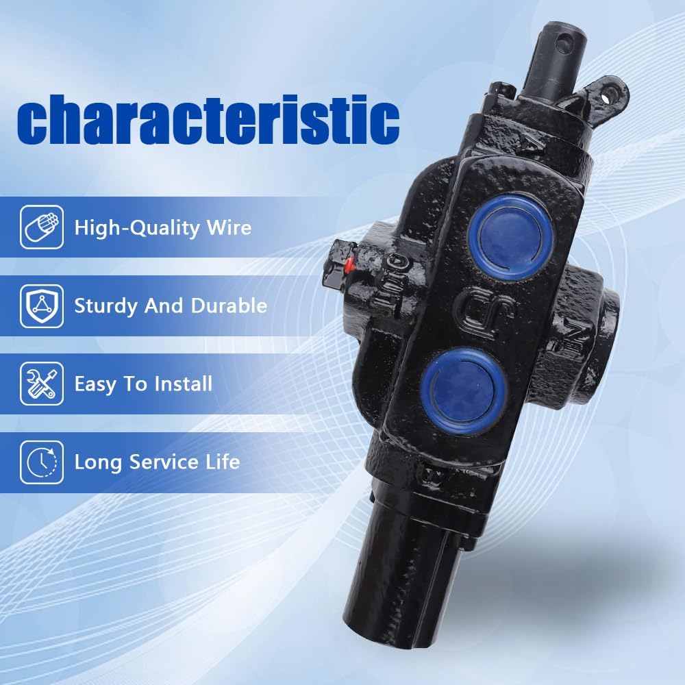 Log Splitter Control Valve Replacement FIT LS27CC, LS33CC, LS25CC, Craftsman 247776411, 247776611 – Direct Replacement, OE 718-04706P