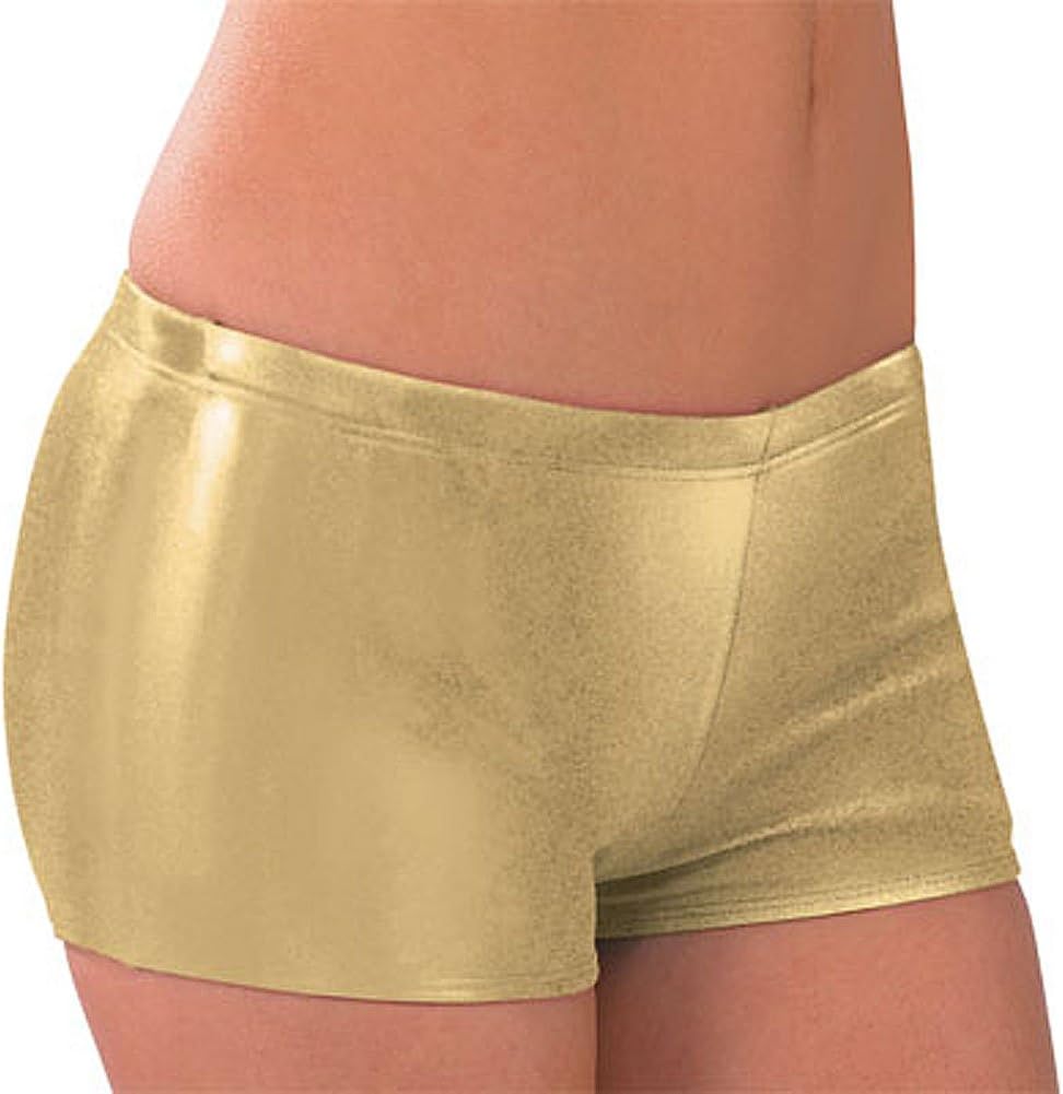 Metallic Cheerleading Low Rise Boy Cut Briefs