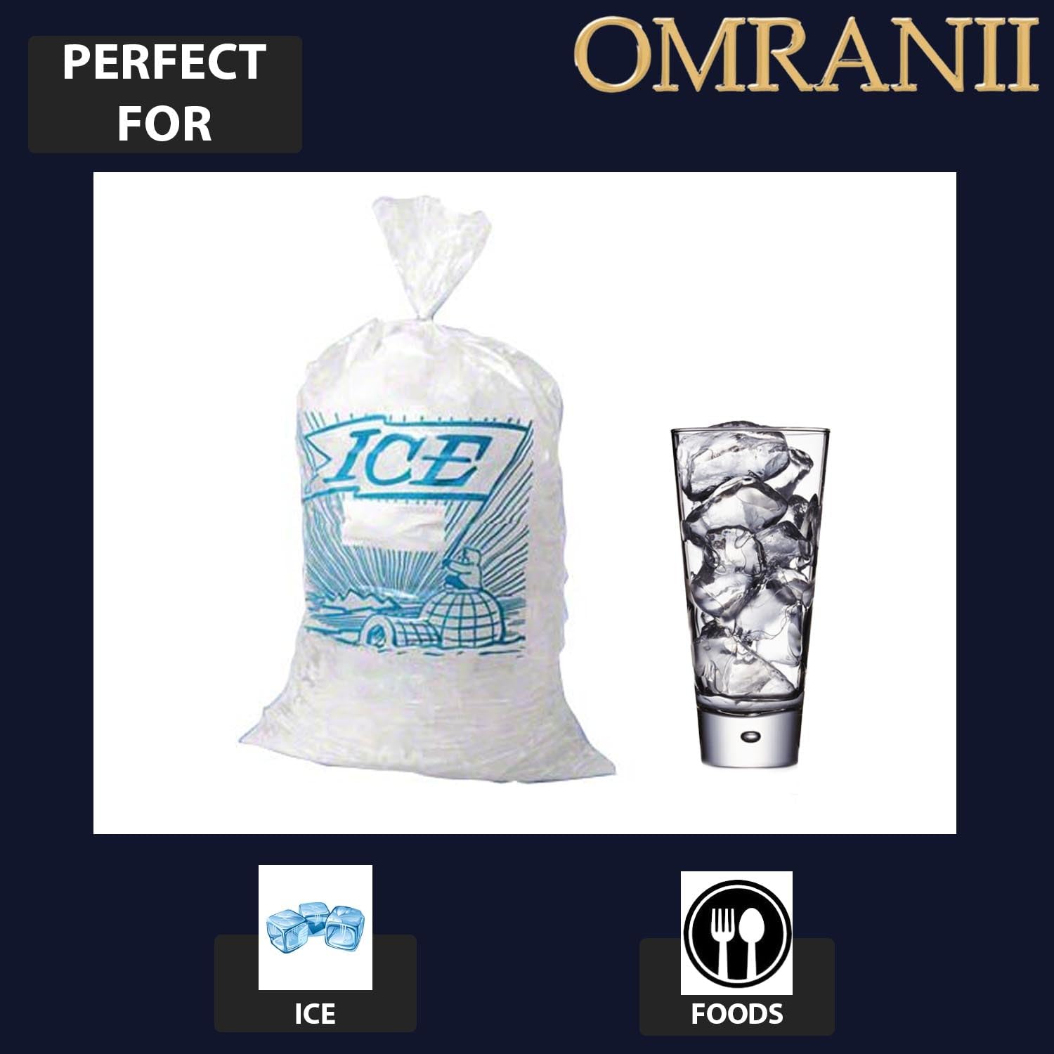 Amazon.com: 5LB Metallocene Ice Bag - 9