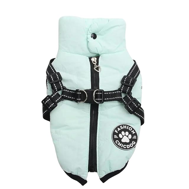 CMZYBBD Abrigo Perro Chaqueta De Abrigo De Perros Y Gatos Capas De Mascotas Arnés De Mascota Diseño…