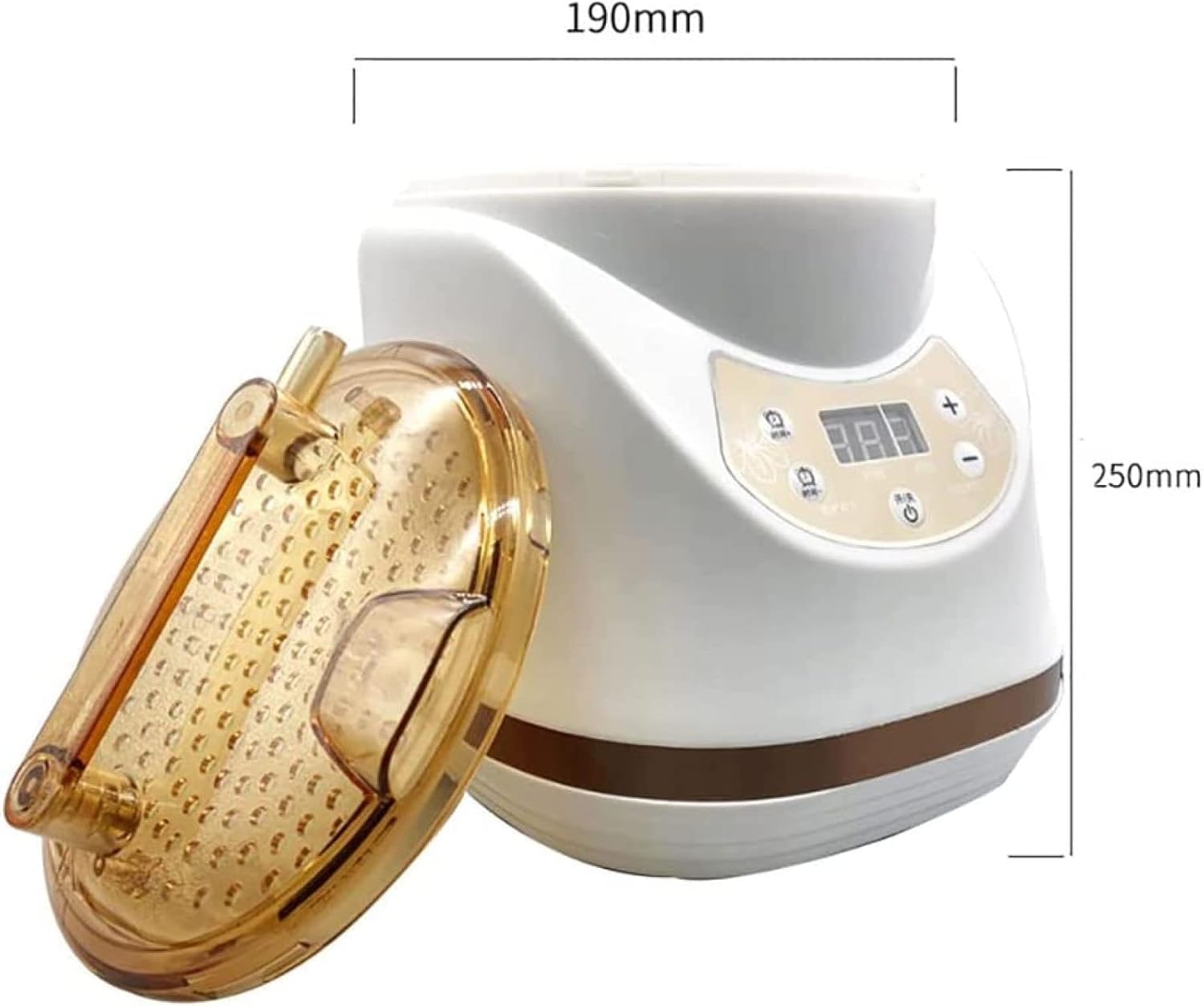 Vaporizador de sauna, generador de vapor portátil de 2000 W con control remoto para uso doméstico y centros de bienestar
