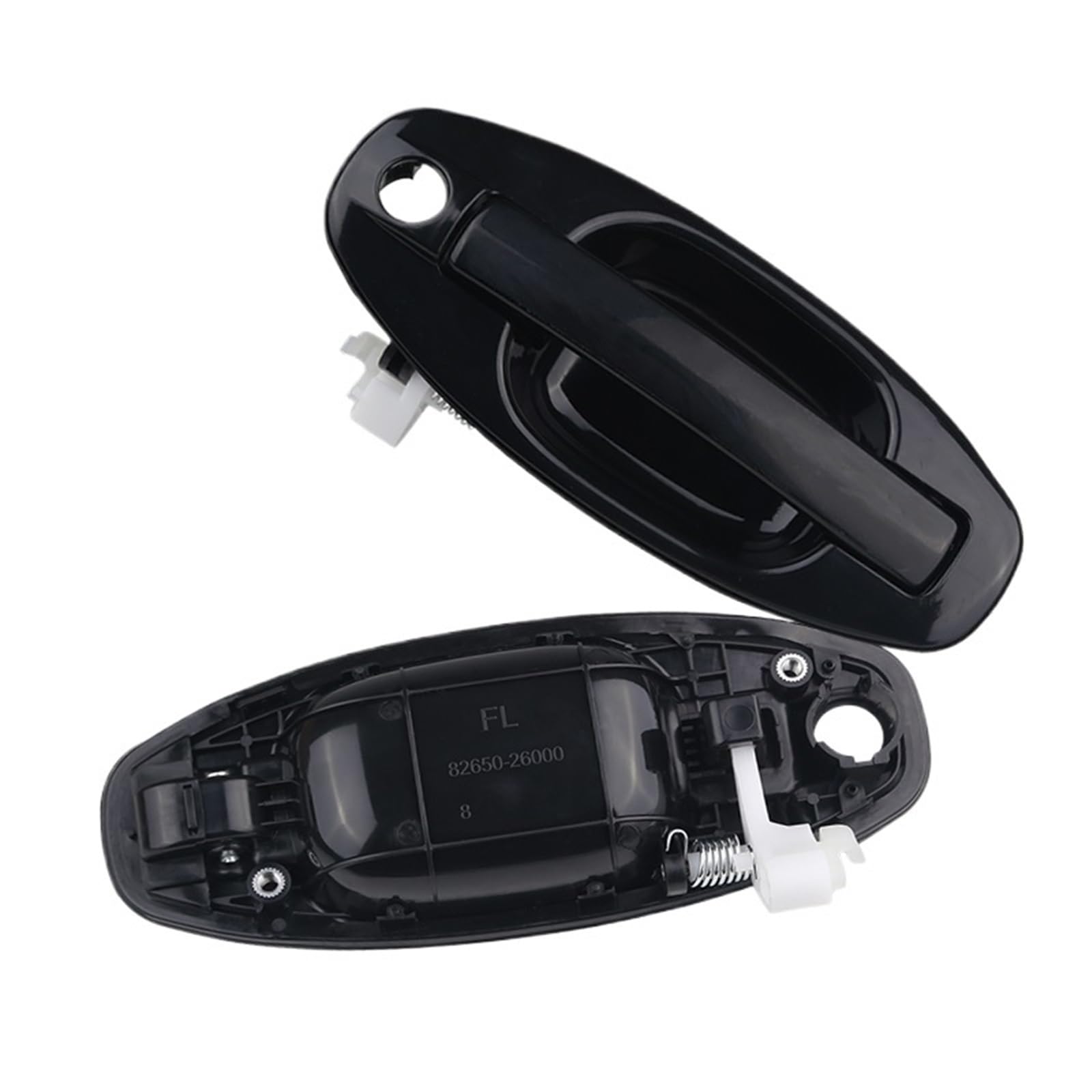 Vdifsvb for Hyundai for Santa Fe 2001-2006 82650-26000 82660-26000 Outside Door Handle Exterior Door Handle Car Outside Handle Bowl Side Exterior Door Handle(Front Left)