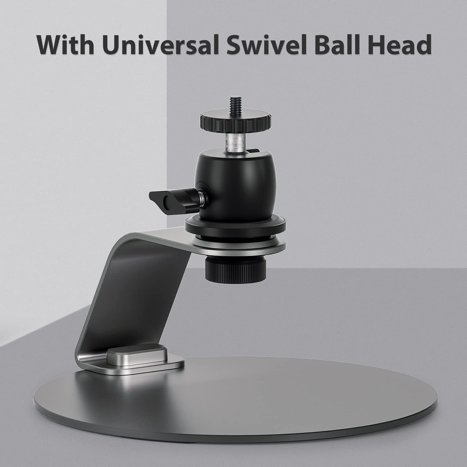 Projector Stand Projectors Bracket for XGIMI Devices H2,Halo,Mogo pro,Mogo pro+ with 360° Rotatable Ball Head &1/4 '' Screw Table Mobile Camera Bracket Aluminum Adjustable Desket