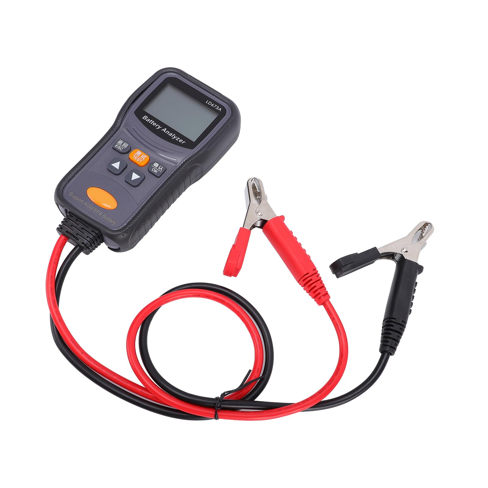 FTVOGUE Testeur de Batterie Automobile Numérique 12V/24V pour Véhicules