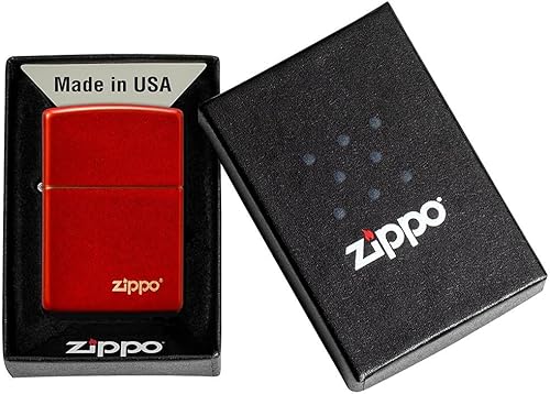 Vista 101 de Zippo Encendedor - Mensaje personalizado grabado en la parte trasera naranja mate personalizado con logotipo a prueba de viento encendedor #231ZL