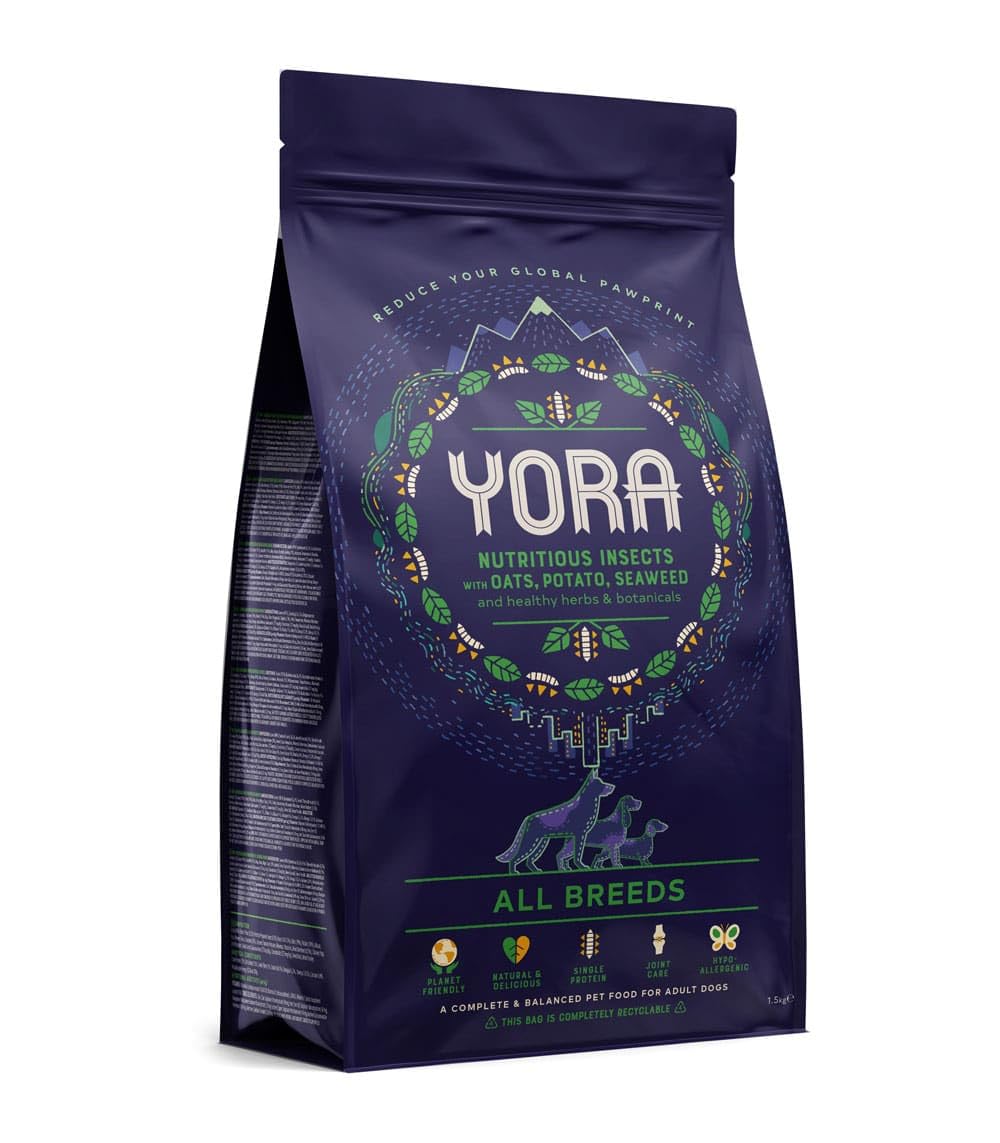 Yora Insect Protein All Breed Dry Dog Food 6Kg