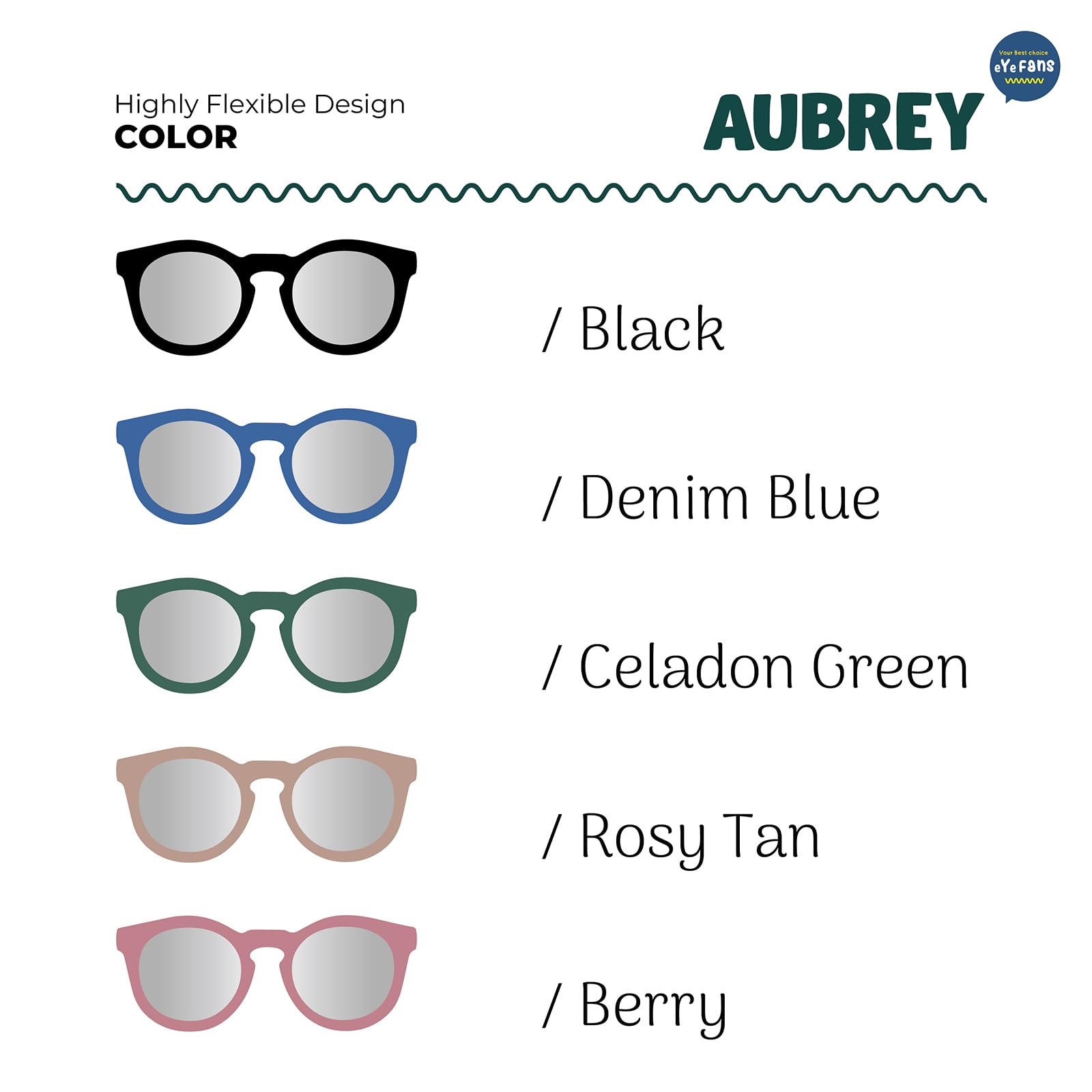 Aubrey okulary przeciwsłoneczne dla dzieci, retro, okrągłe, ochrona UV400, odporne na uderzenia, oprawki bez BPA, okulary dla chłopców i dziewczynek