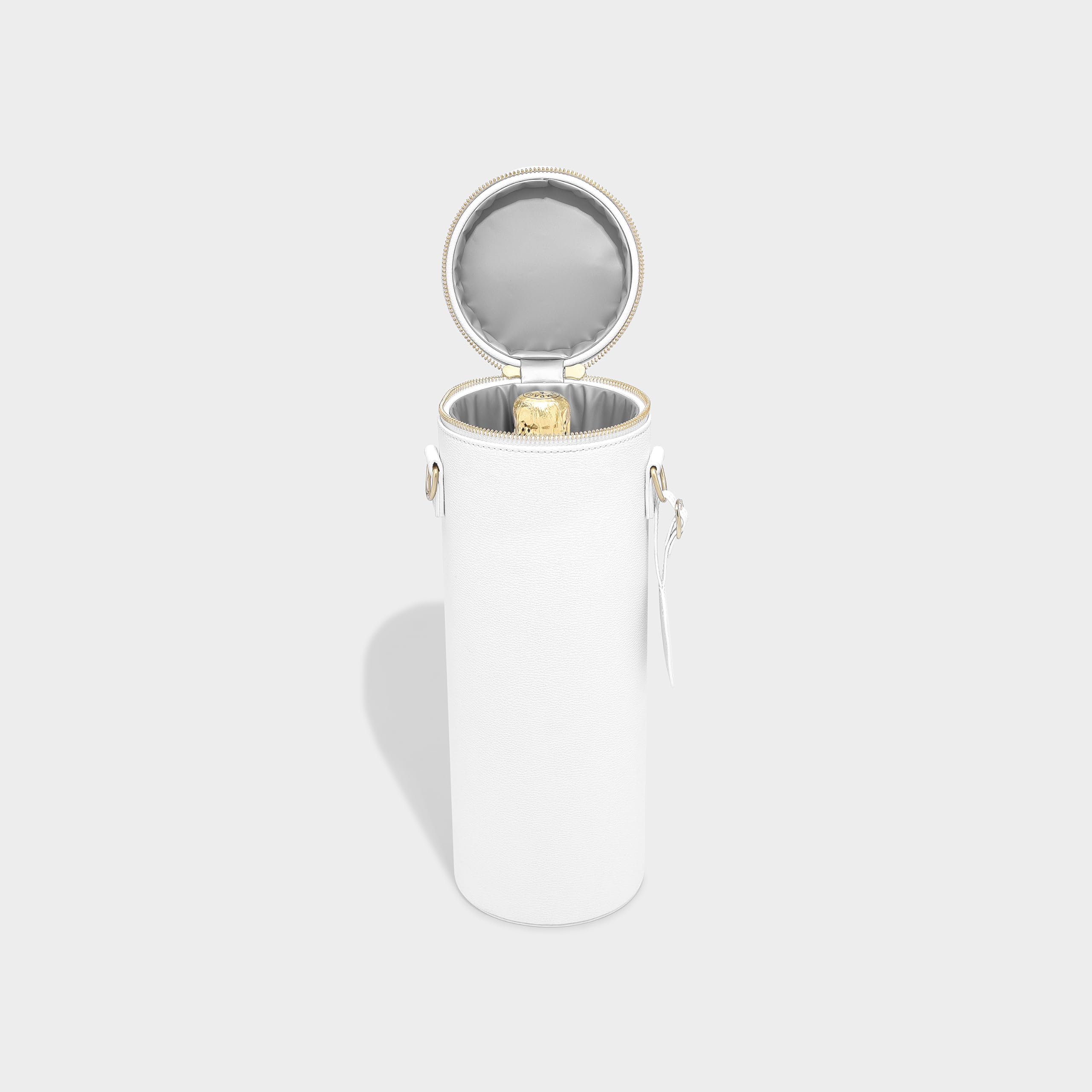 Stackers Pebble White Champange Bottle Bag - Image 3