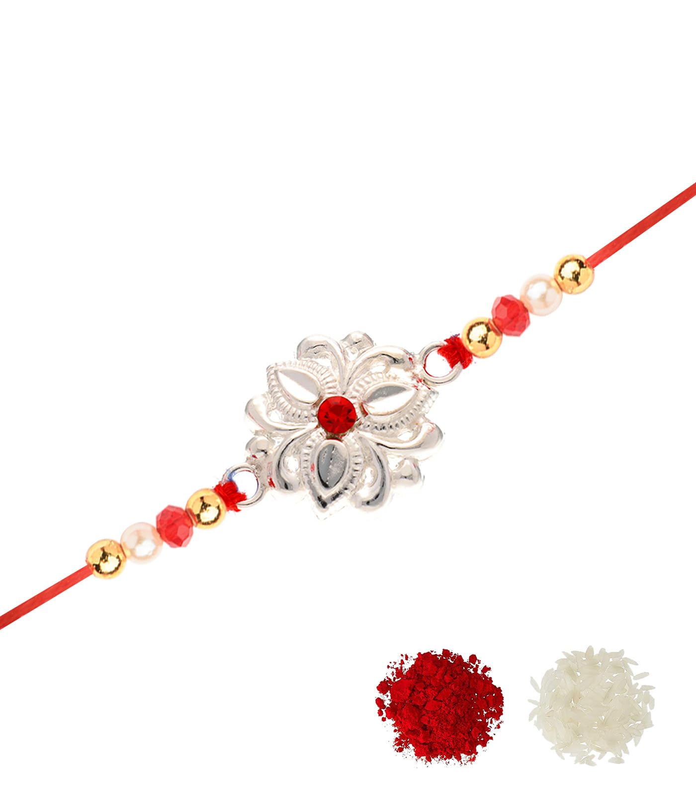 Gargi by P.N. Gadgil and Sons 925 Silver Leaf Rakhi | Gifts for Men and Boys | Rakshabandhan Rakhi for Brother | Rakhi for Boys & Men With Certificate of Authenticity (B0D3HMVDST) Amazon Price History, Amazon Price Tracker