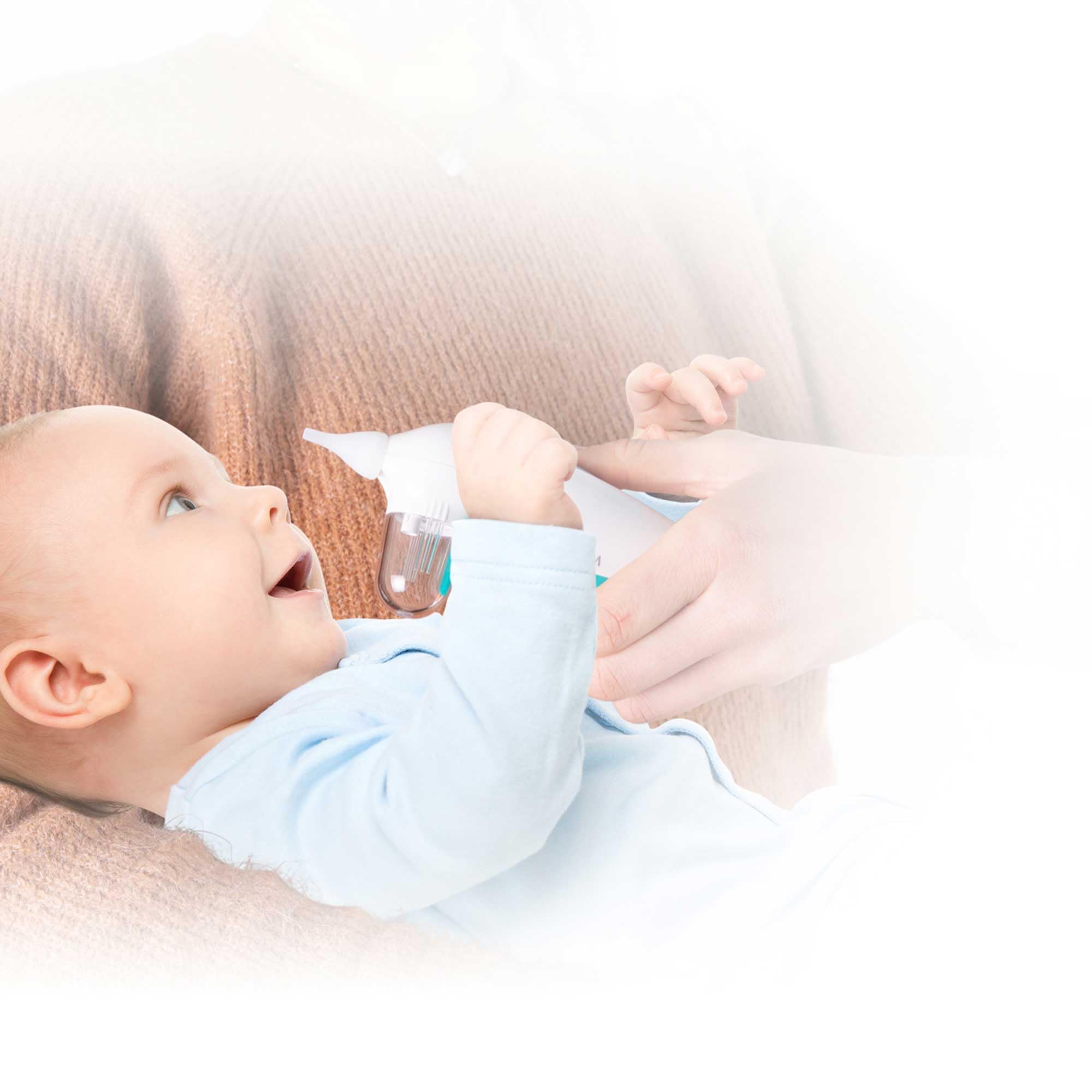 Elektrischer -Nasensauger -Baby -Nasenpflege -Silikonaufsätze -Sanft