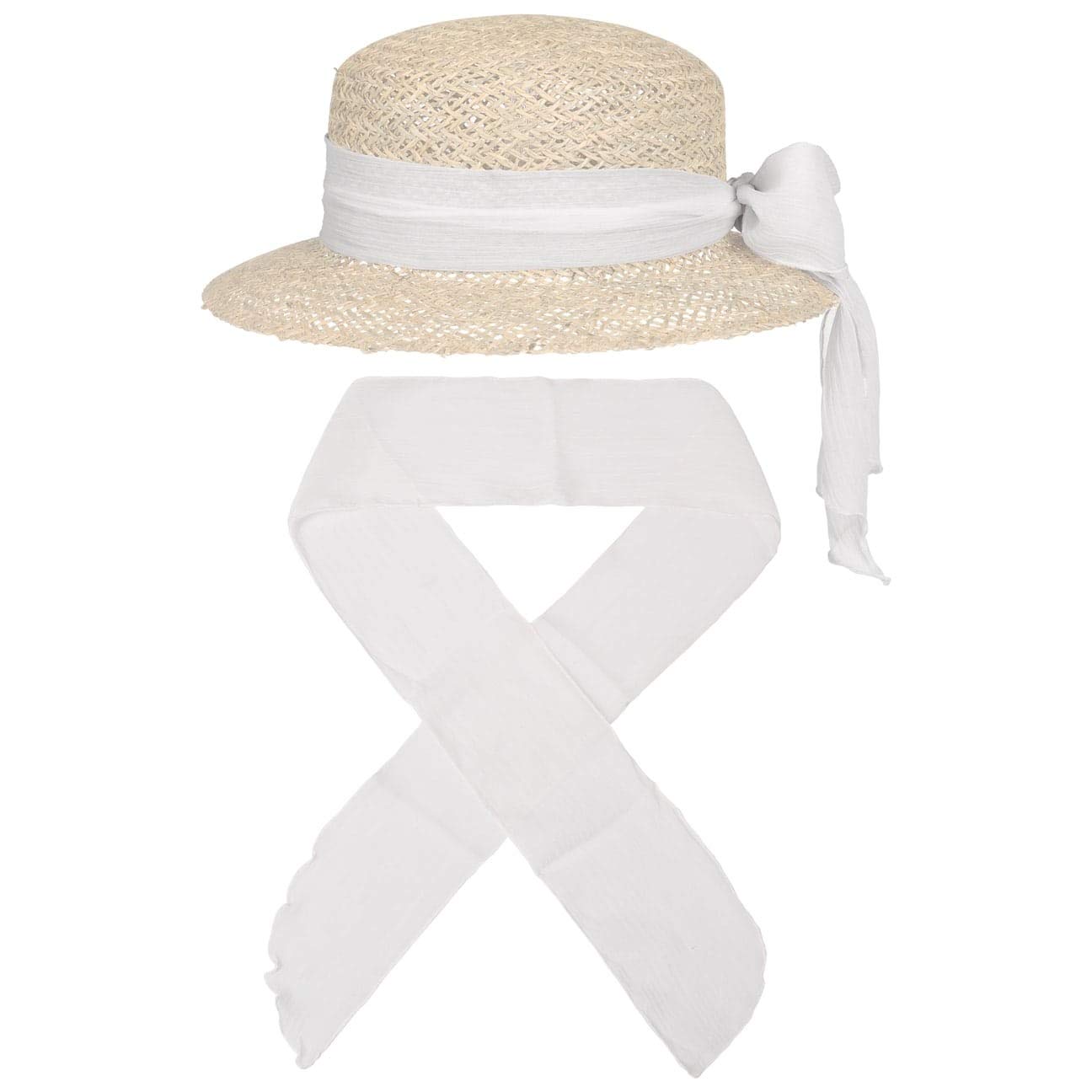 Lipodo All-in-One Scarf Multifunctional Accessory Scarf Spring Summer white