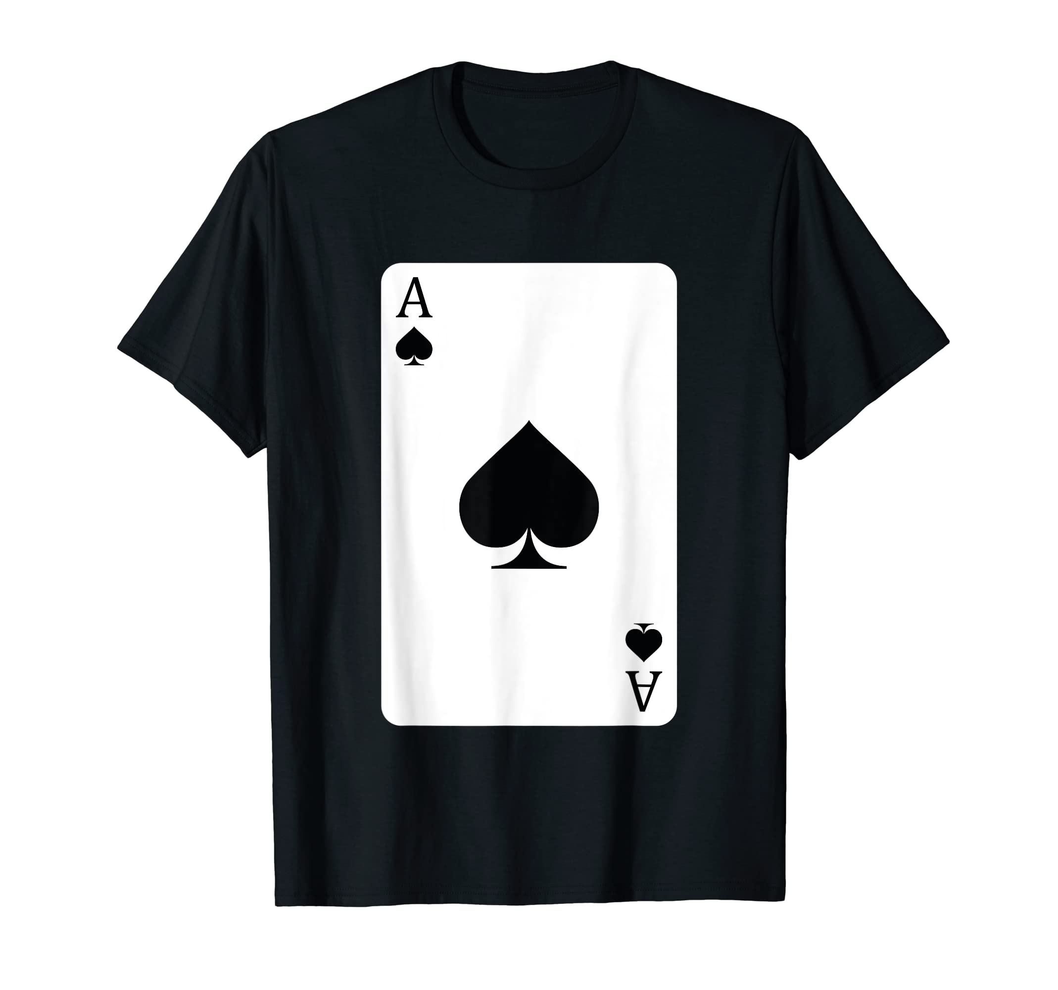 Ace Of Spades, Playing Card, Ace Card T-ShirtOEKO-TEX STANDARD 100