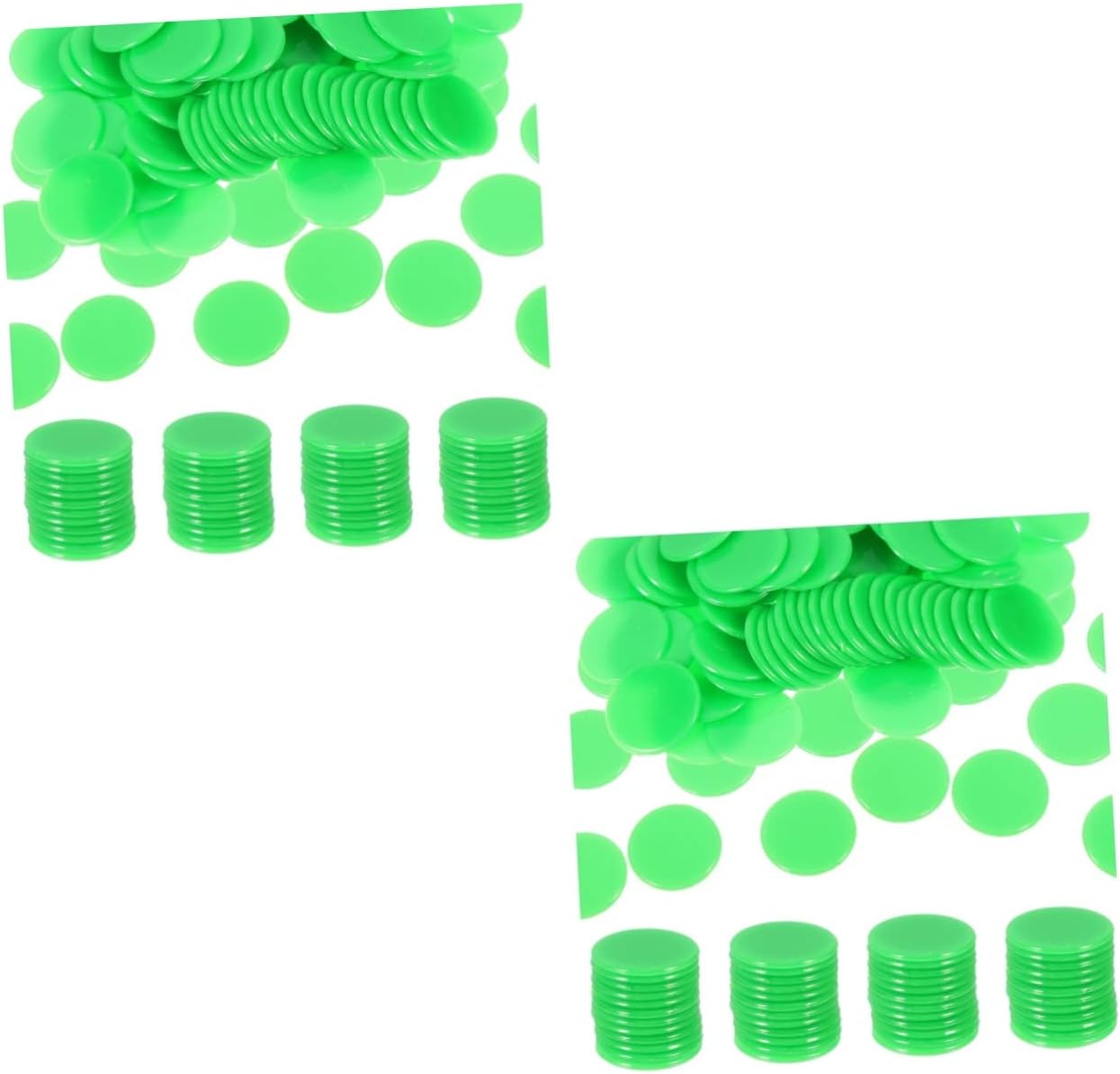 Amazon.co.jp STOBOK 200個 チップス board game rave ゲームトークン プラスチックカウントチップ